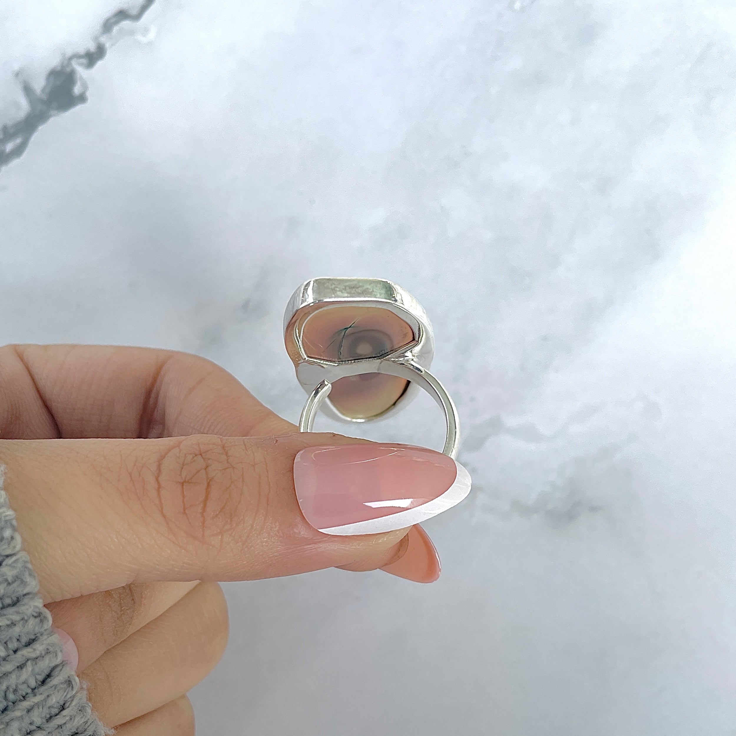 Imperial Jasper Adjustable Ring-(IPJ-R-17.)