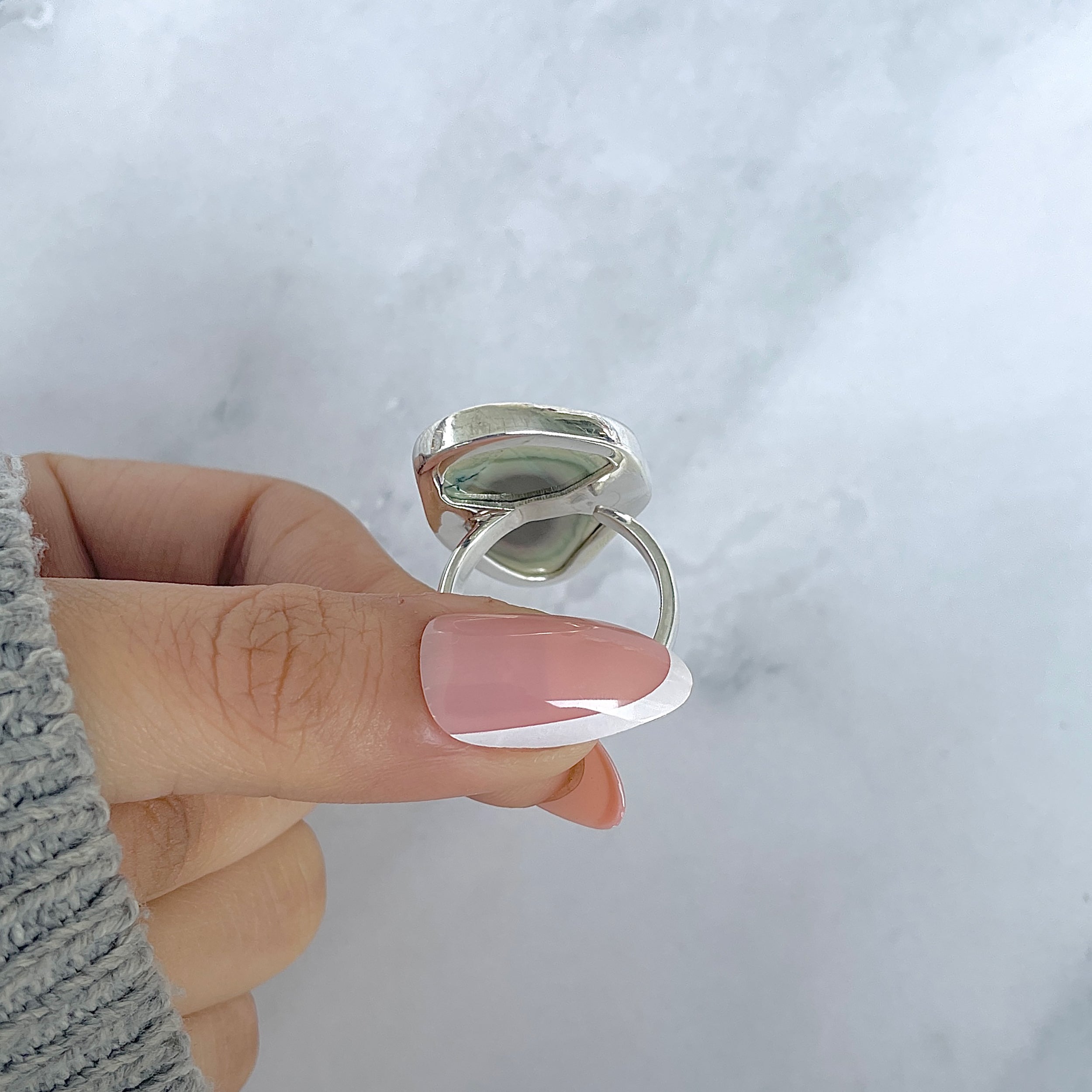 Imperial Jasper Adjustable Ring-(IPJ-R-19.)