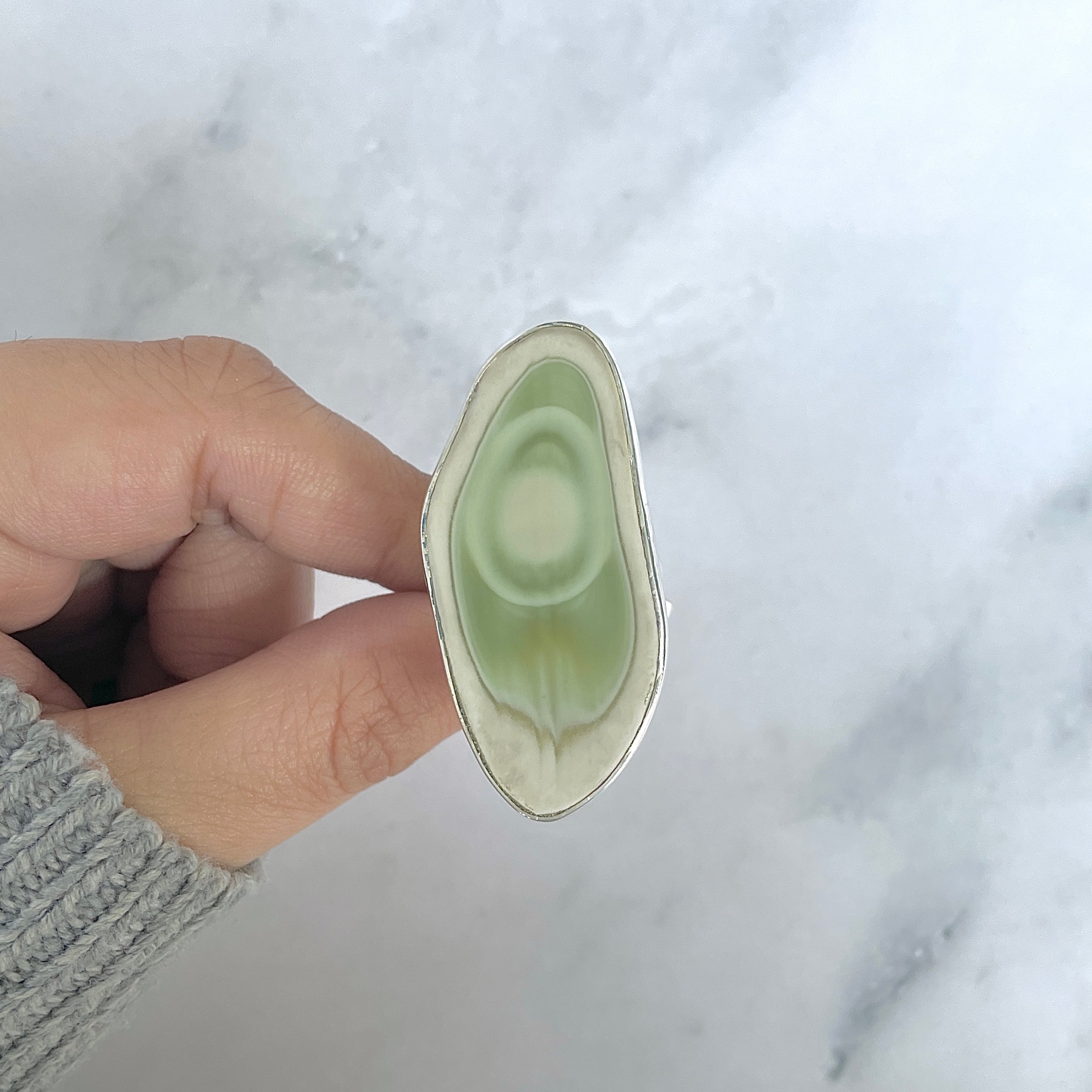 Imperial Jasper Adjustable Ring-(IPJ-R-2.)