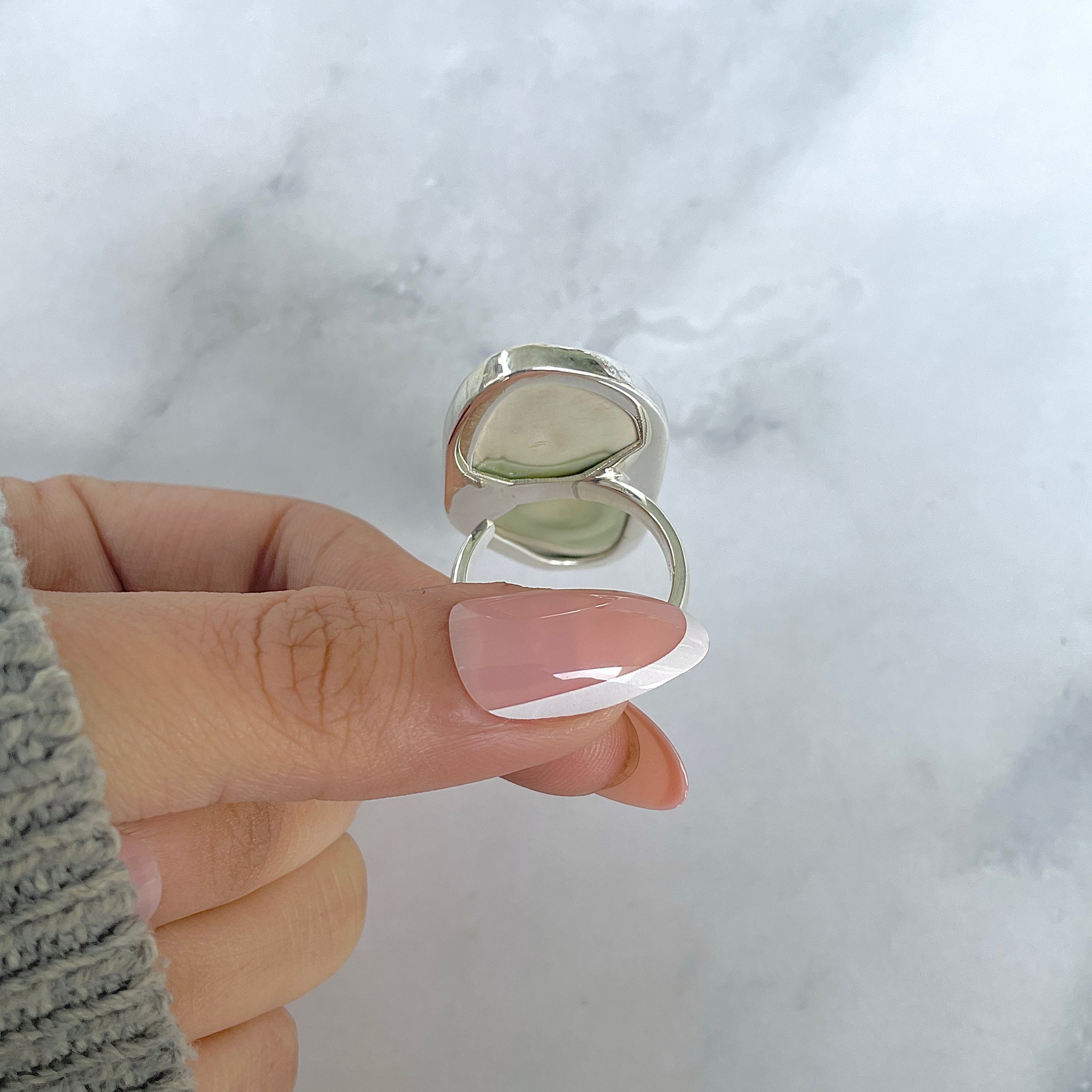 Imperial Jasper Adjustable Ring-(IPJ-R-2.)