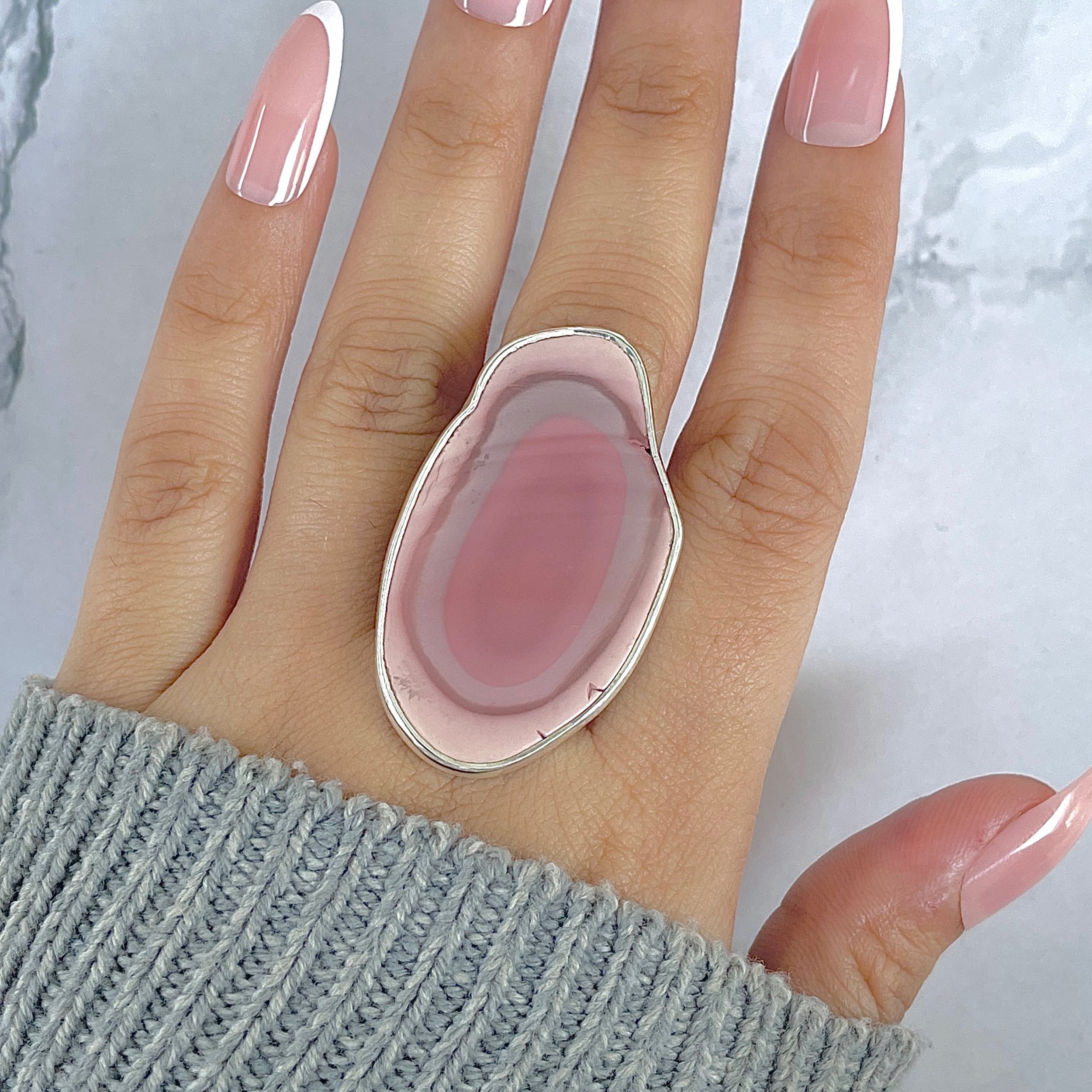 Imperial Jasper Adjustable Ring-(IPJ-R-24.)