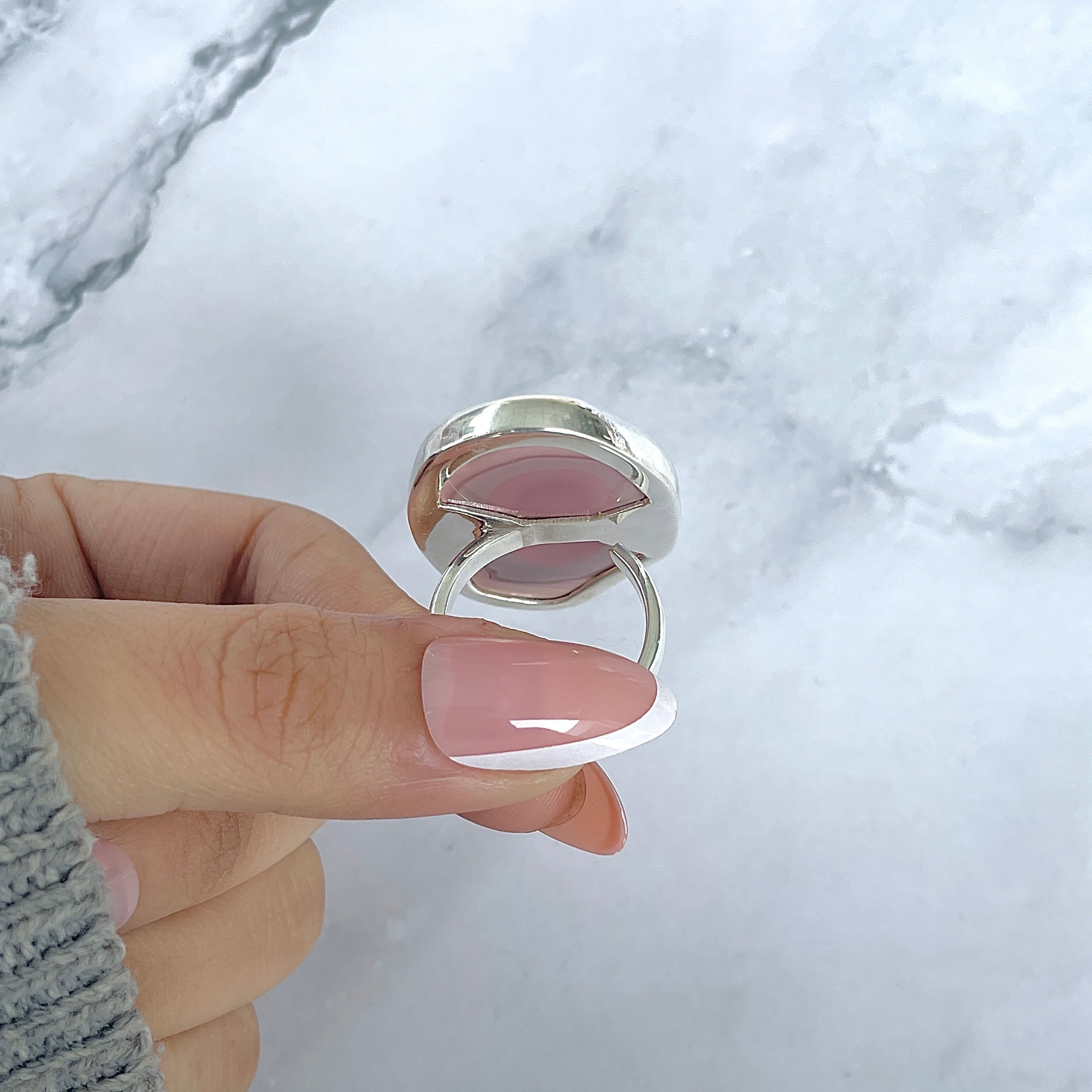 Imperial Jasper Adjustable Ring-(IPJ-R-24.)