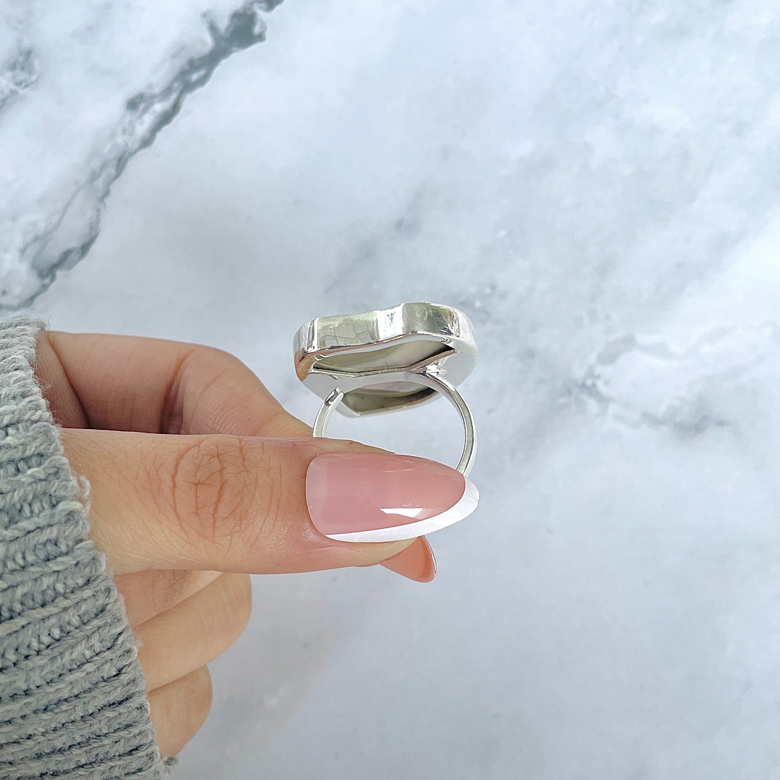 Imperial Jasper Adjustable Ring-(IPJ-R-27.)