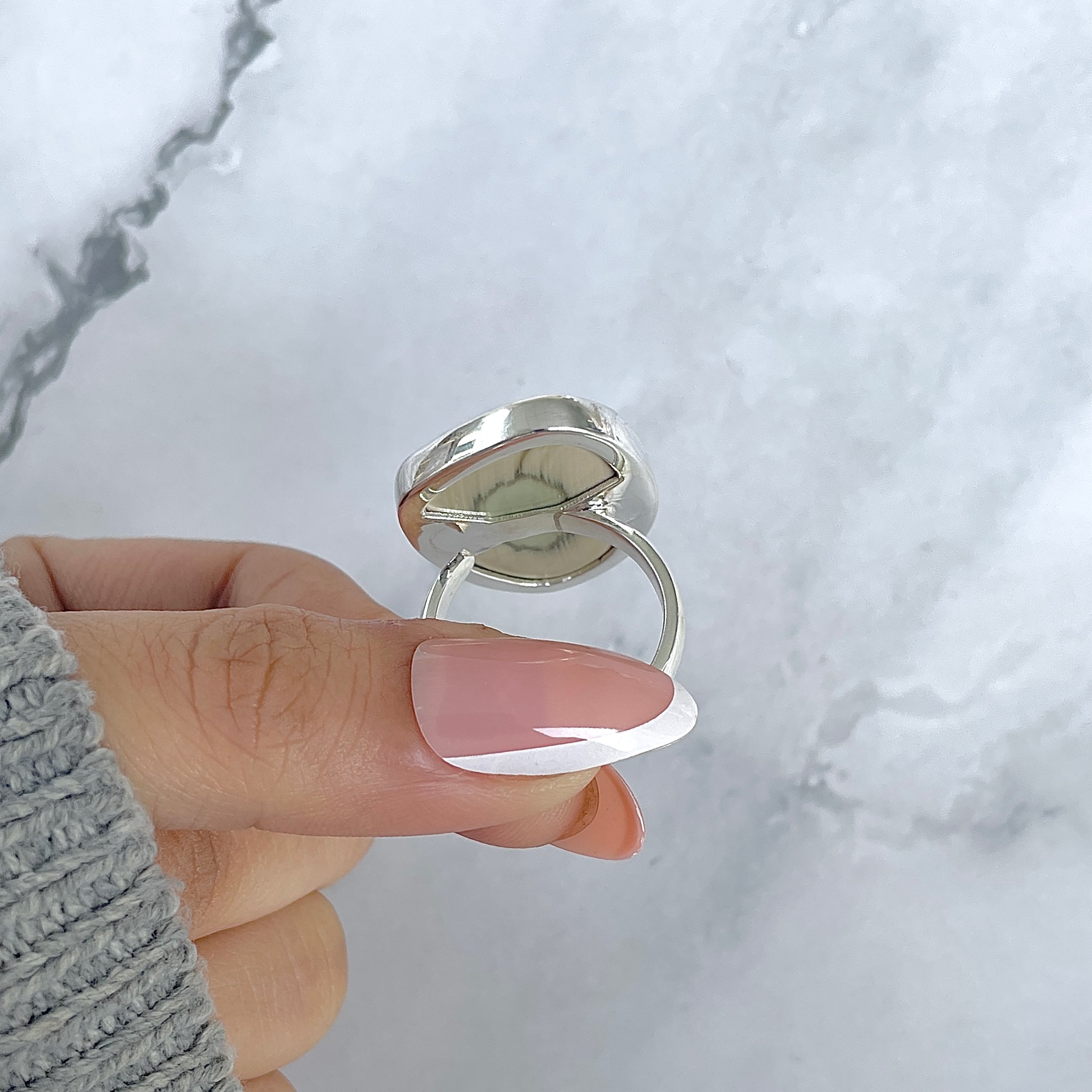 Imperial Jasper Adjustable Ring-(IPJ-R-28.)