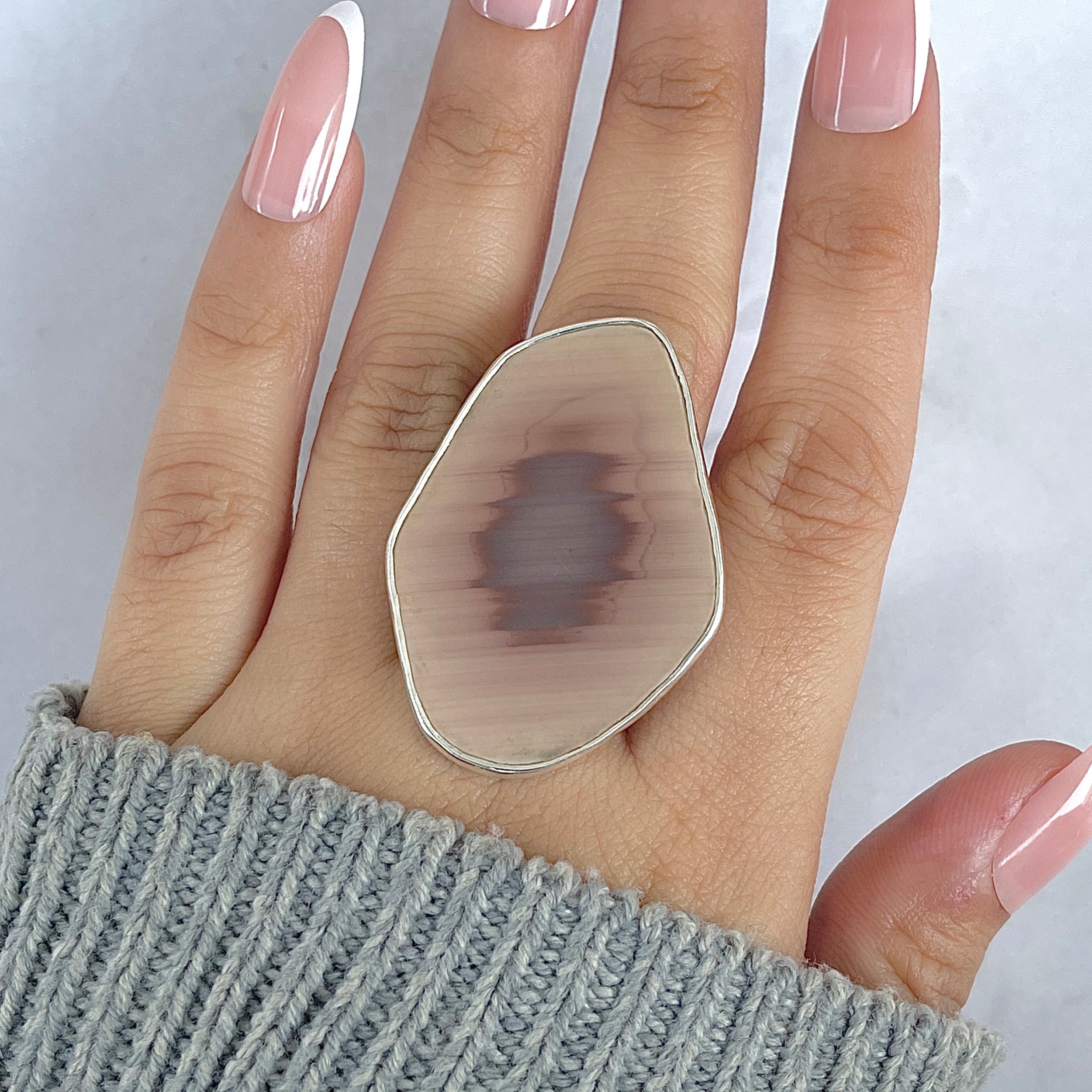 Imperial Jasper Adjustable Ring-(IPJ-R-29.)
