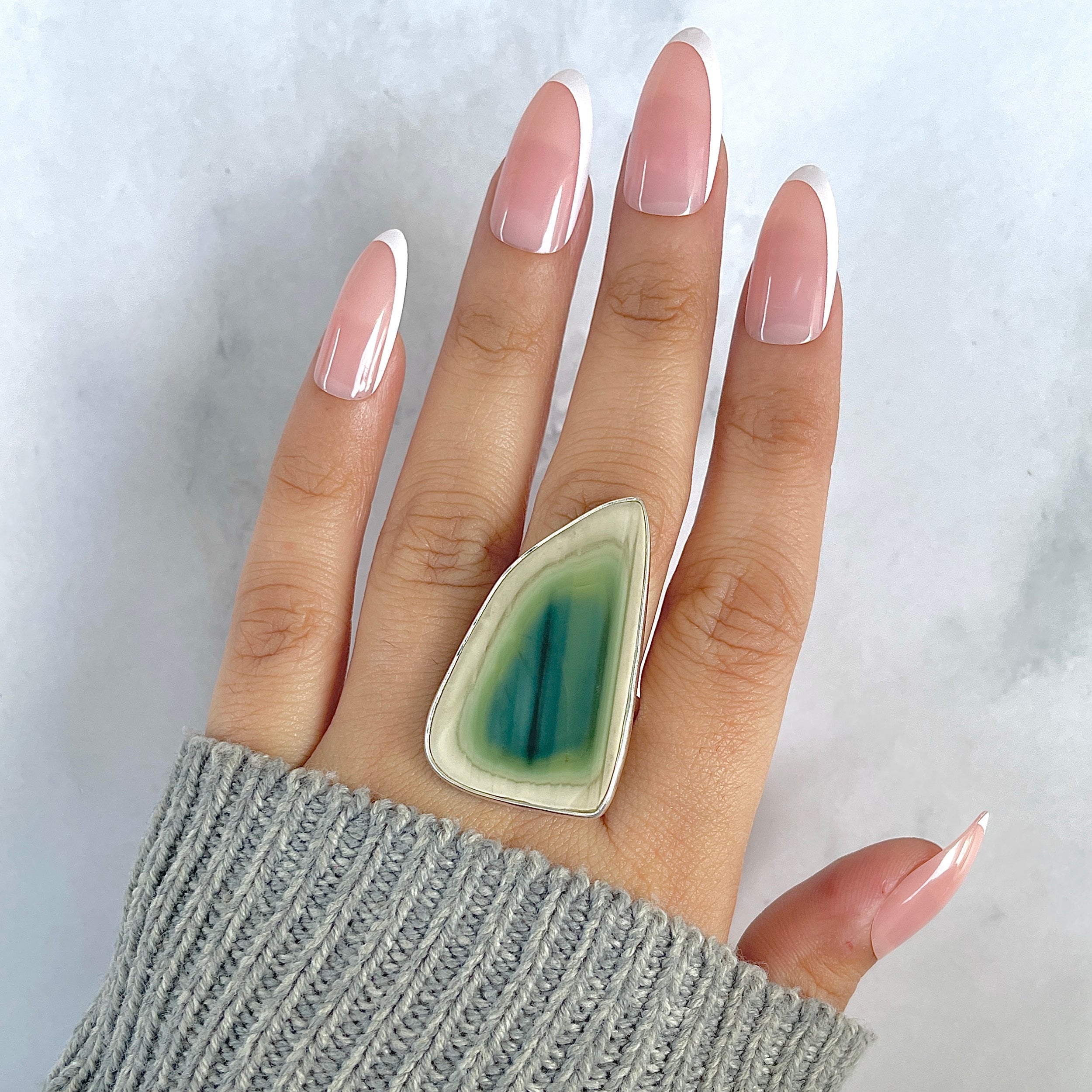 Imperial Jasper Adjustable Ring-(IPJ-R-3.)