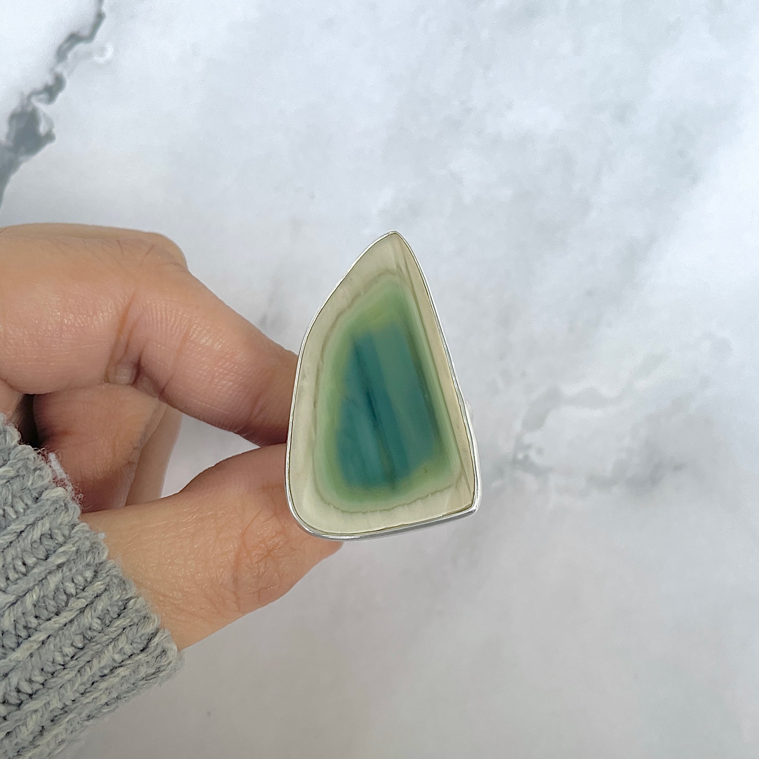Imperial Jasper Adjustable Ring-(IPJ-R-3.)