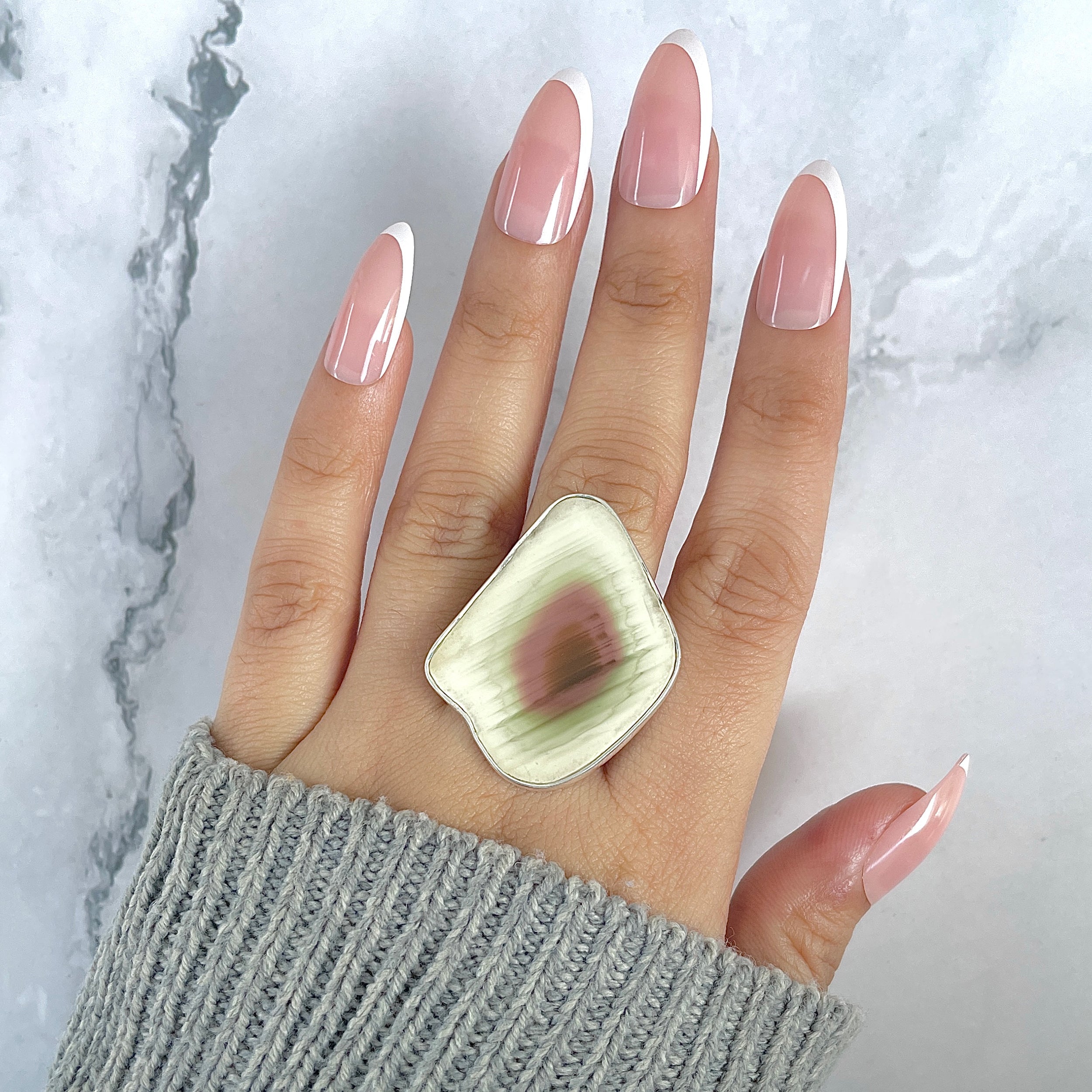 Imperial Jasper Adjustable Ring-(IPJ-R-33.)
