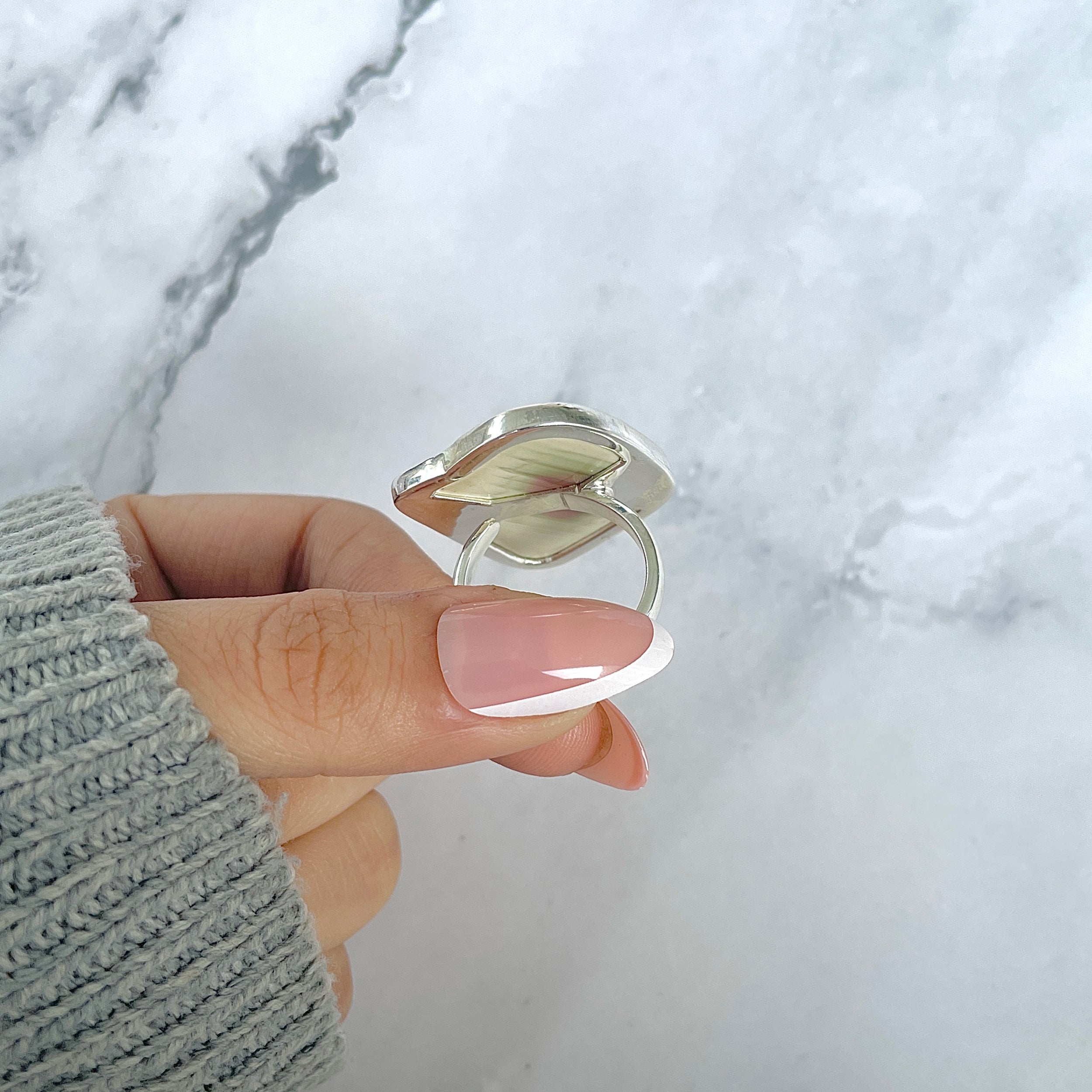 Imperial Jasper Adjustable Ring-(IPJ-R-33.)