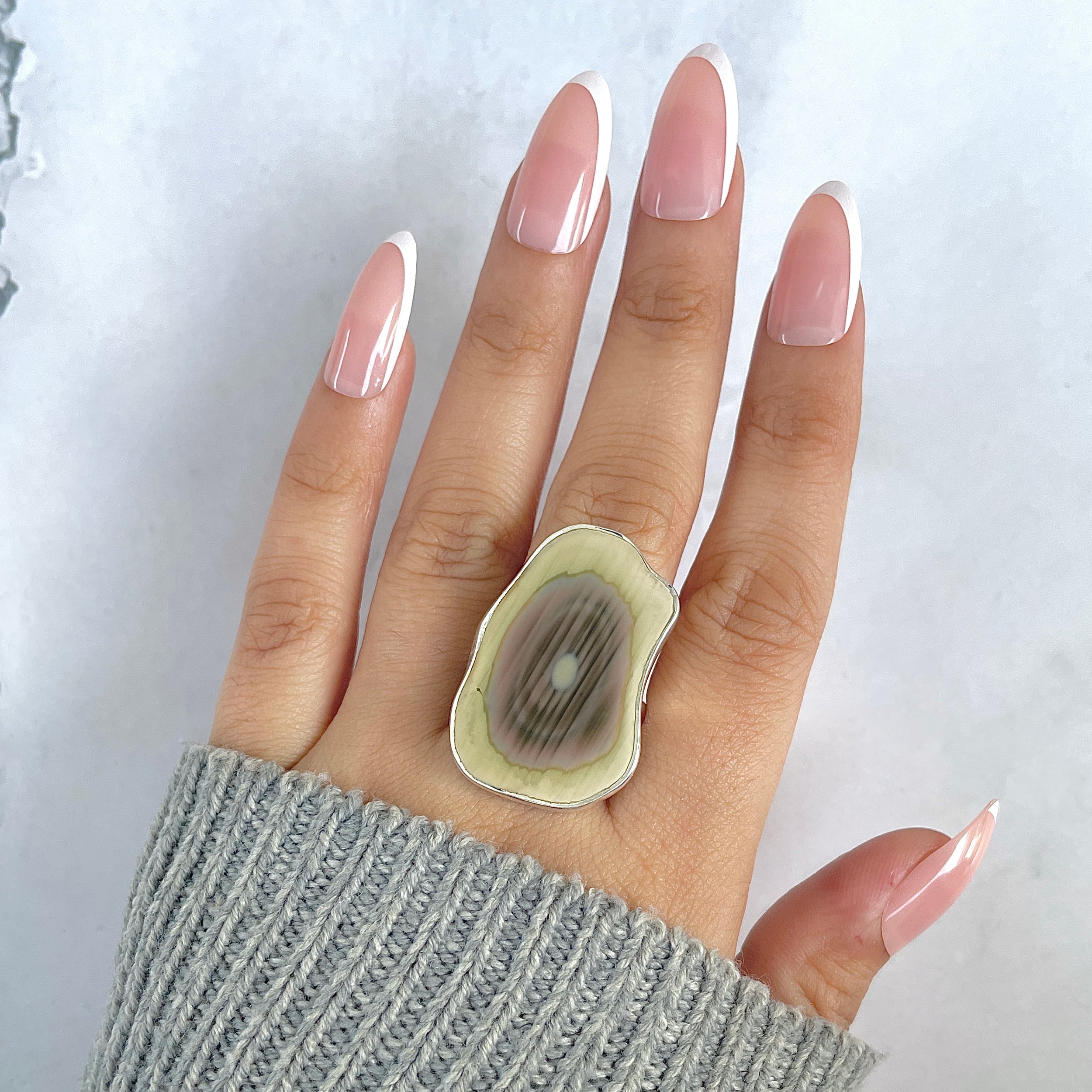 Imperial Jasper Adjustable Ring-(IPJ-R-4.)