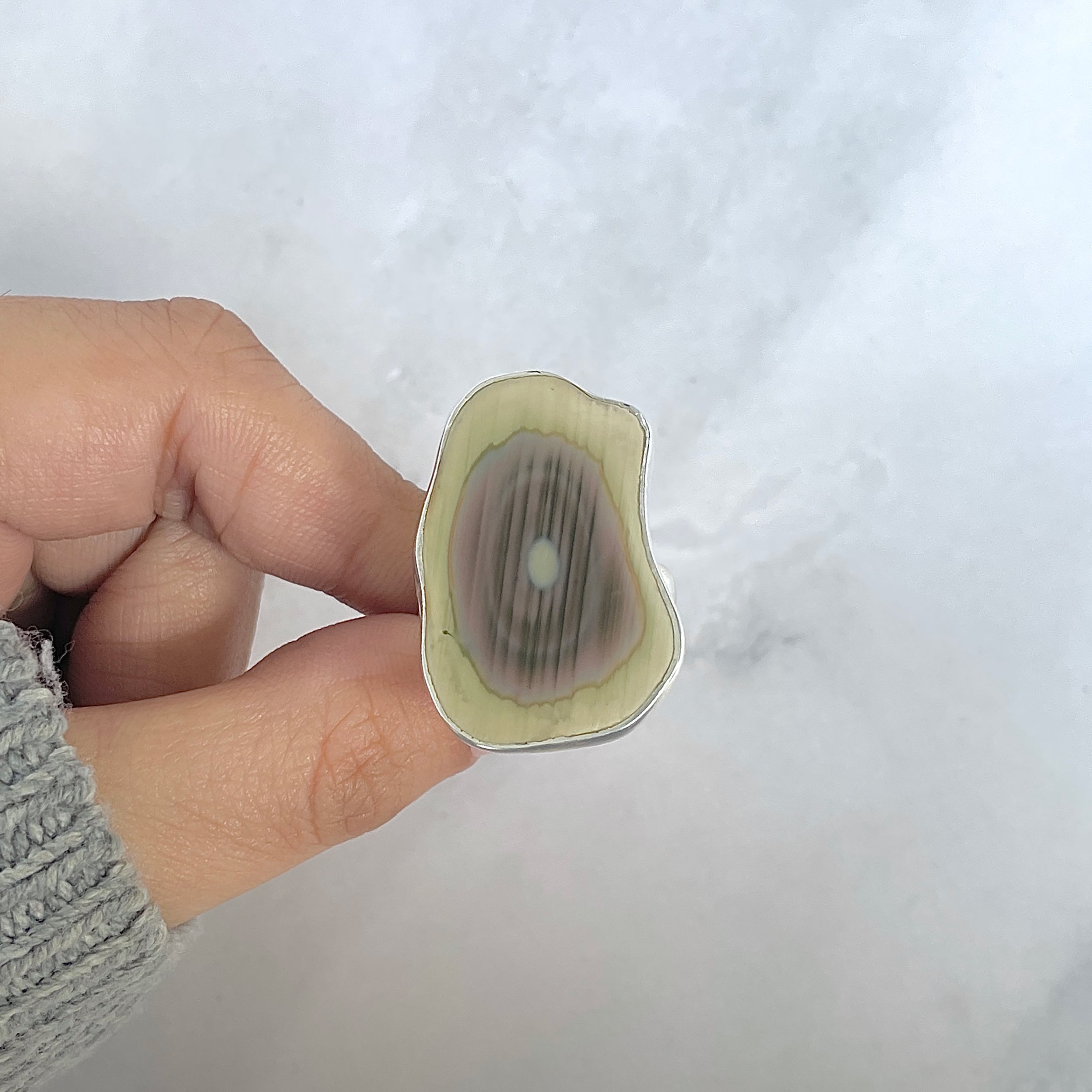 Imperial Jasper Adjustable Ring-(IPJ-R-4.)