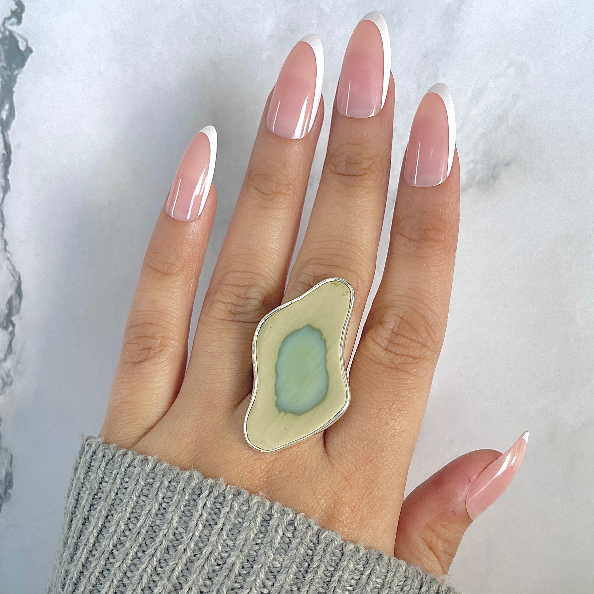 Imperial Jasper Adjustable Ring-(IPJ-R-5.)