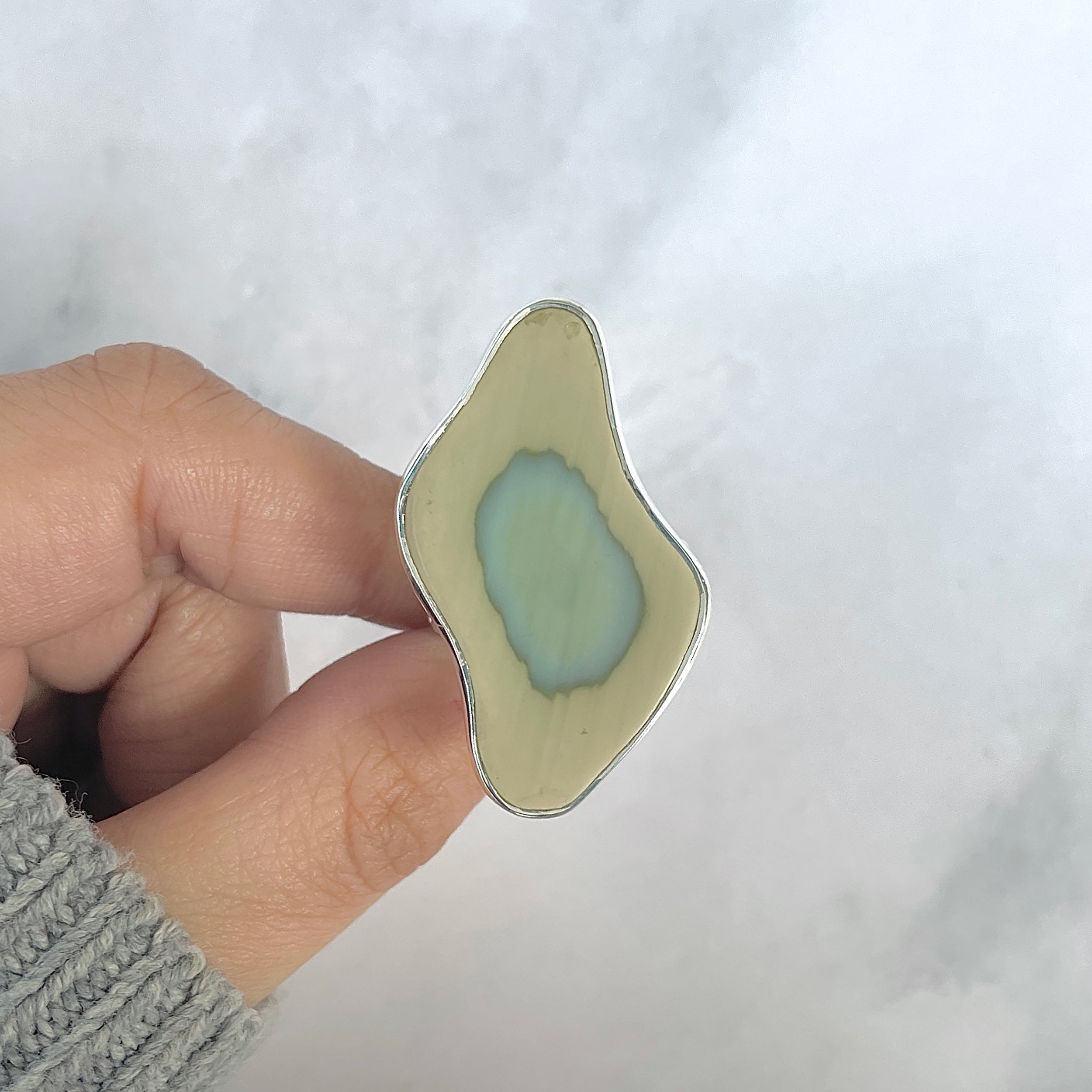 Imperial Jasper Adjustable Ring-(IPJ-R-5.)