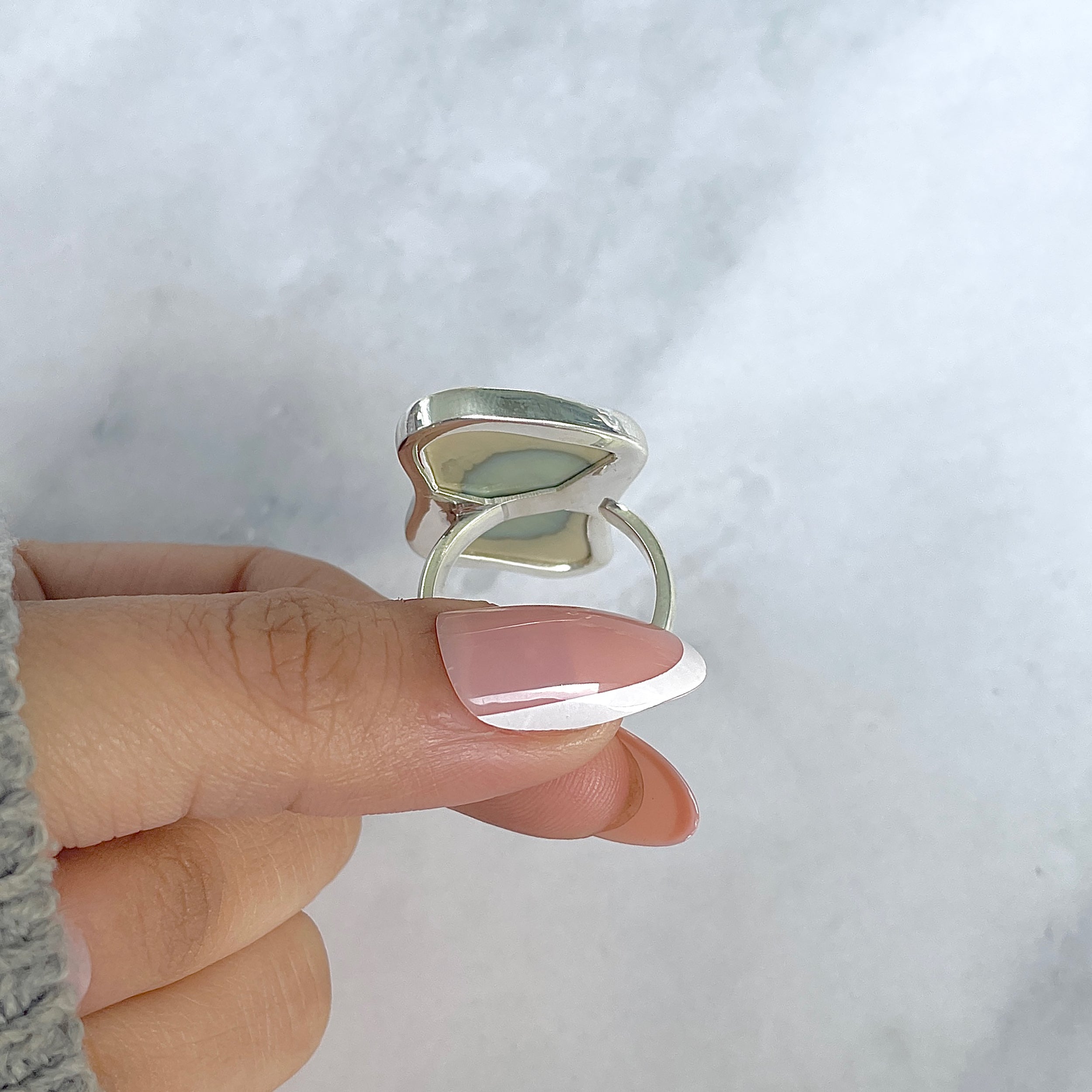 Imperial Jasper Adjustable Ring-(IPJ-R-5.)