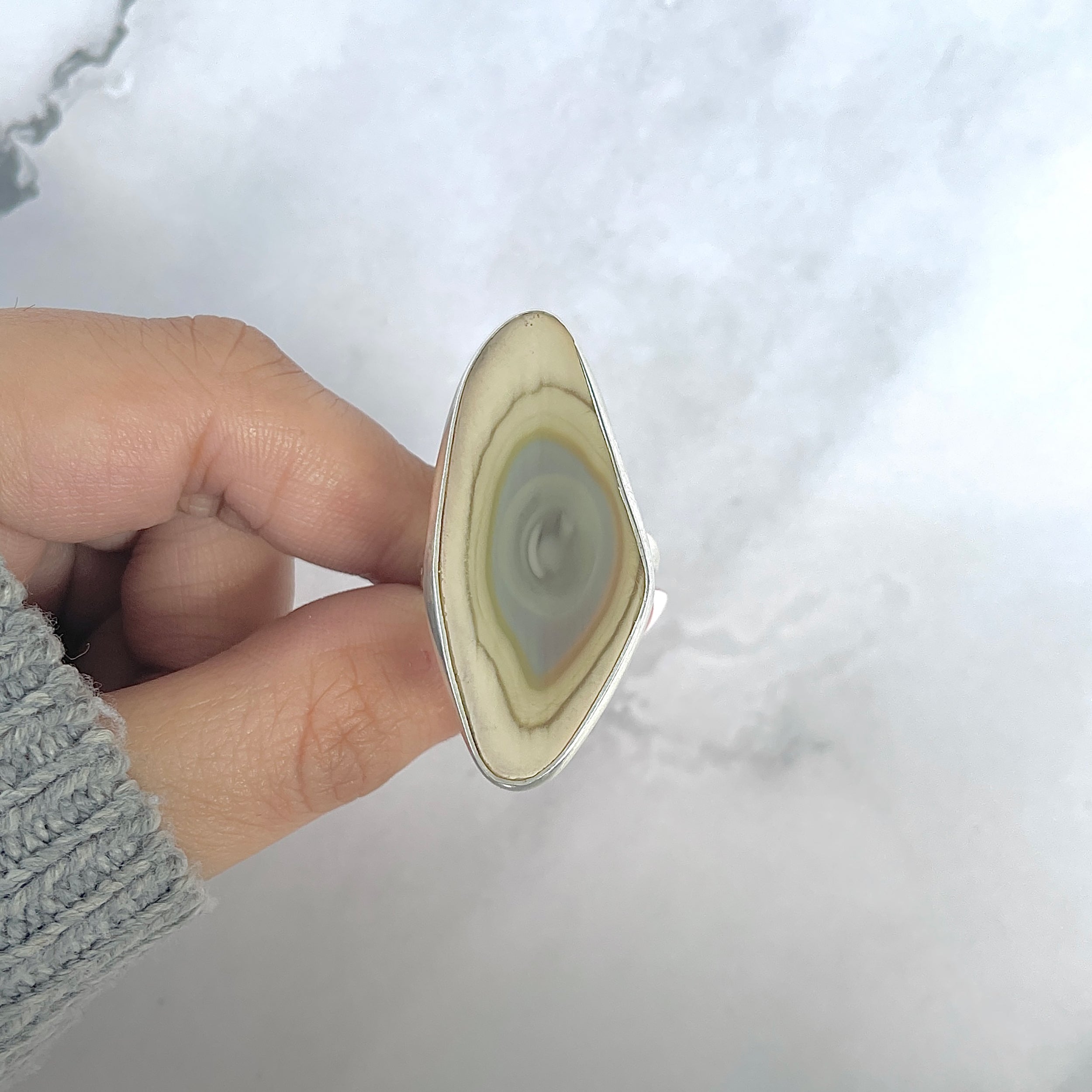 Imperial Jasper Adjustable Ring-(IPJ-R-6.)