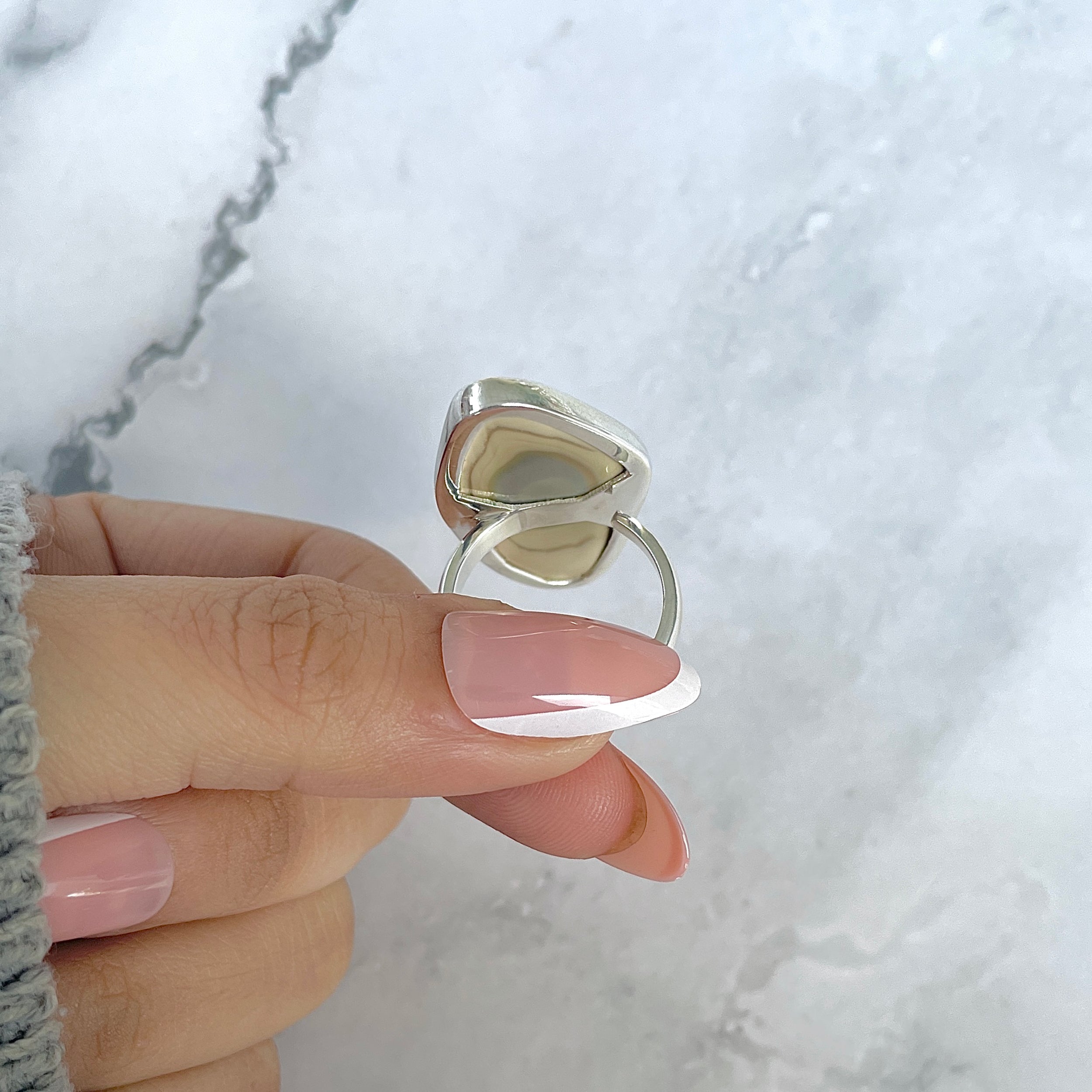 Imperial Jasper Adjustable Ring-(IPJ-R-6.)