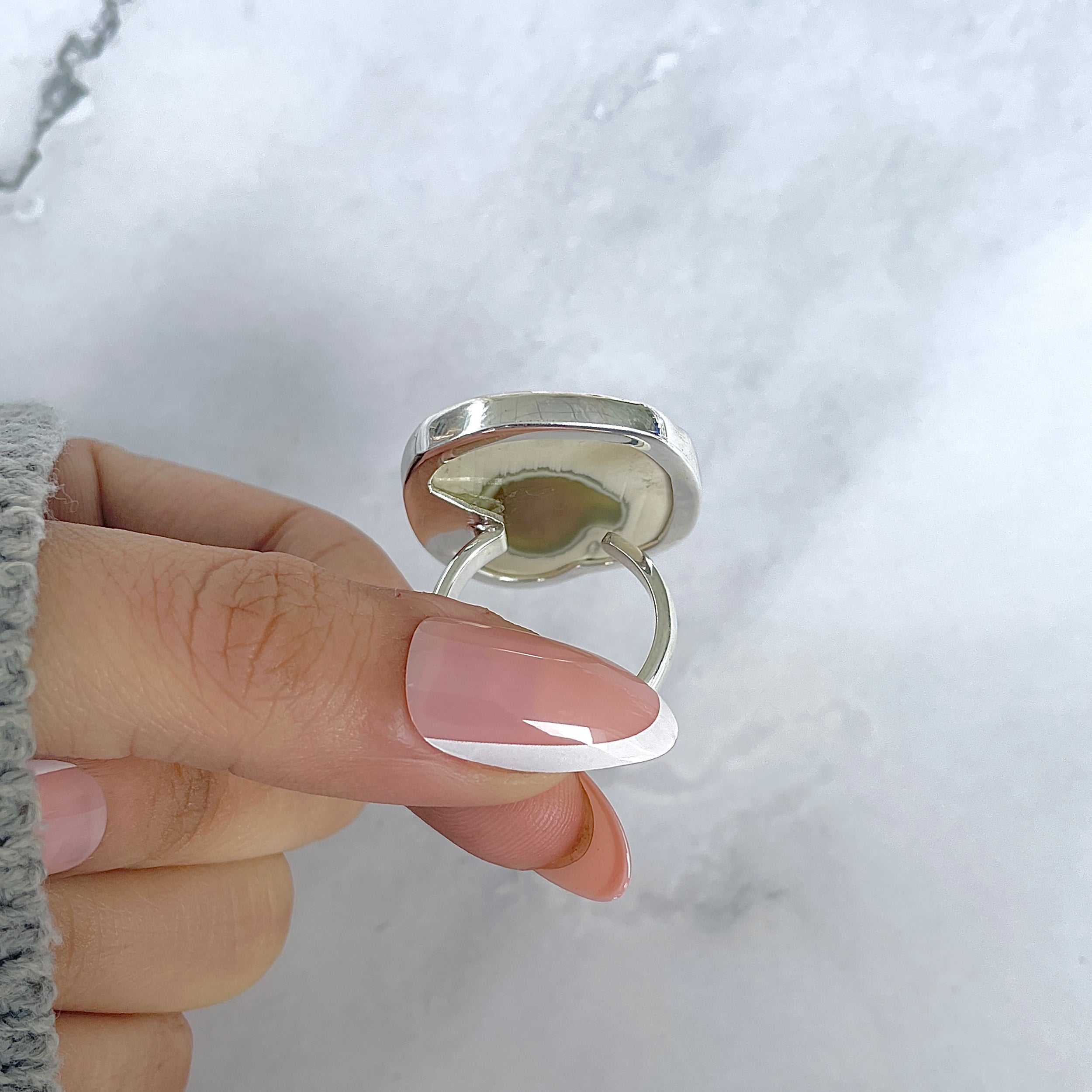Imperial Jasper Adjustable Ring-(IPJ-R-7.)