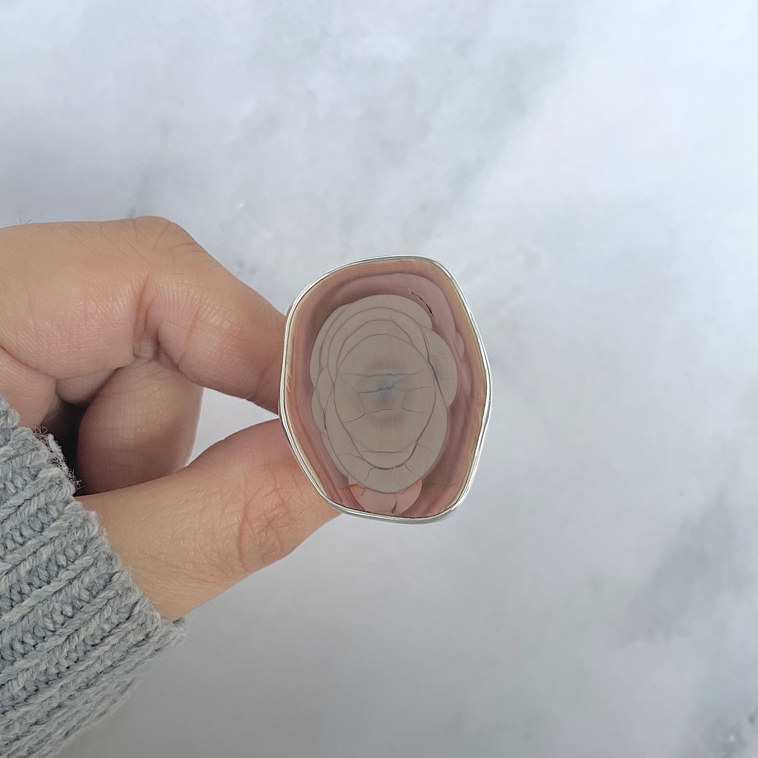 Imperial Jasper Adjustable Ring-(IPJ-R-8.)
