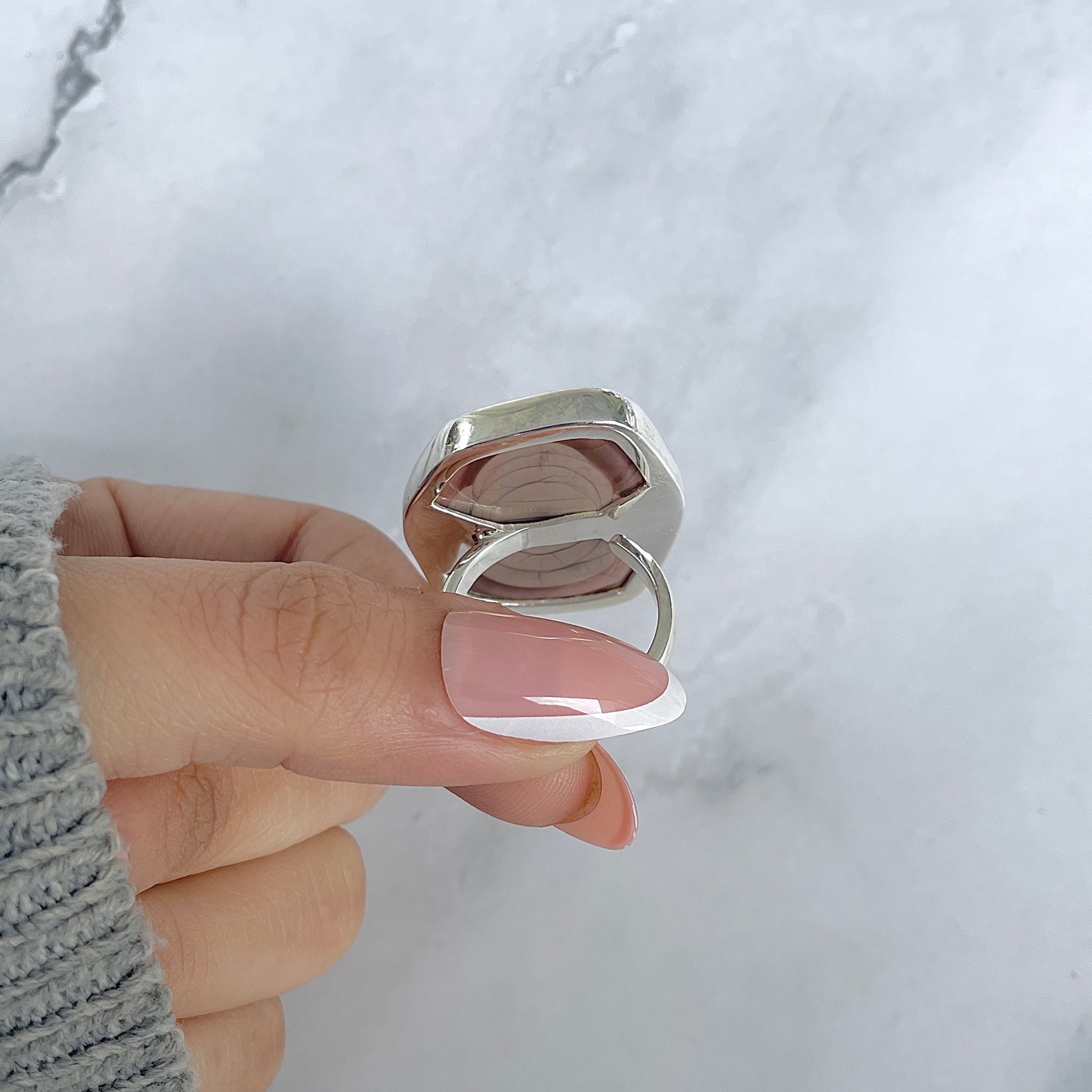 Imperial Jasper Adjustable Ring-(IPJ-R-8.)