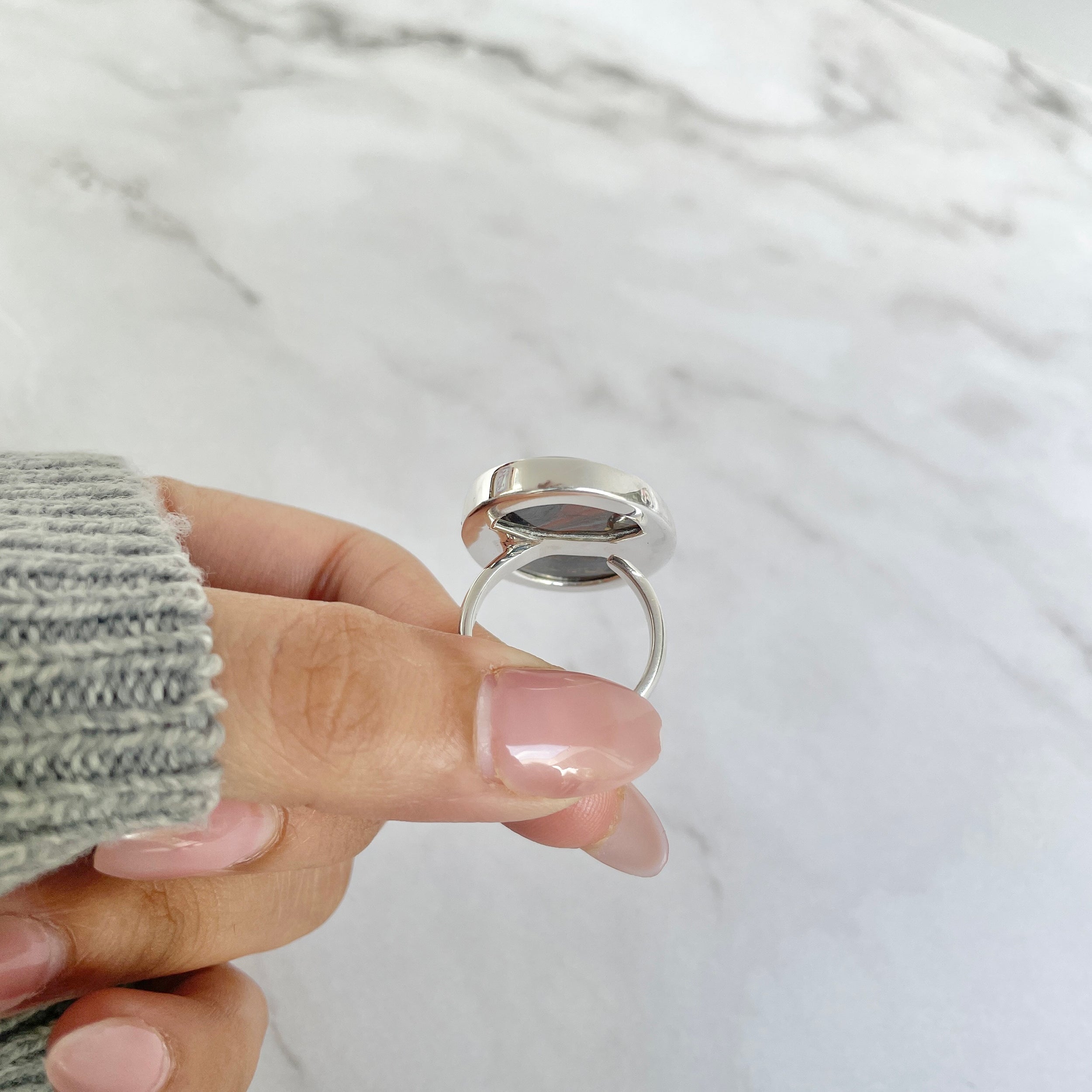 Iron Tiger Eye Ring-(ITE-R-14.)