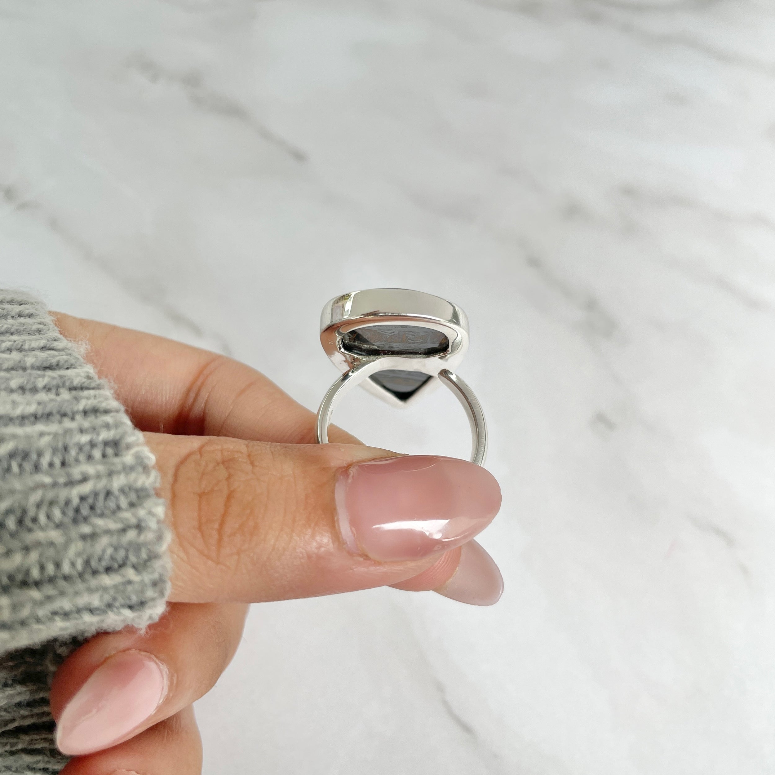 Iron Tiger Eye Ring-(ITE-R-21.)