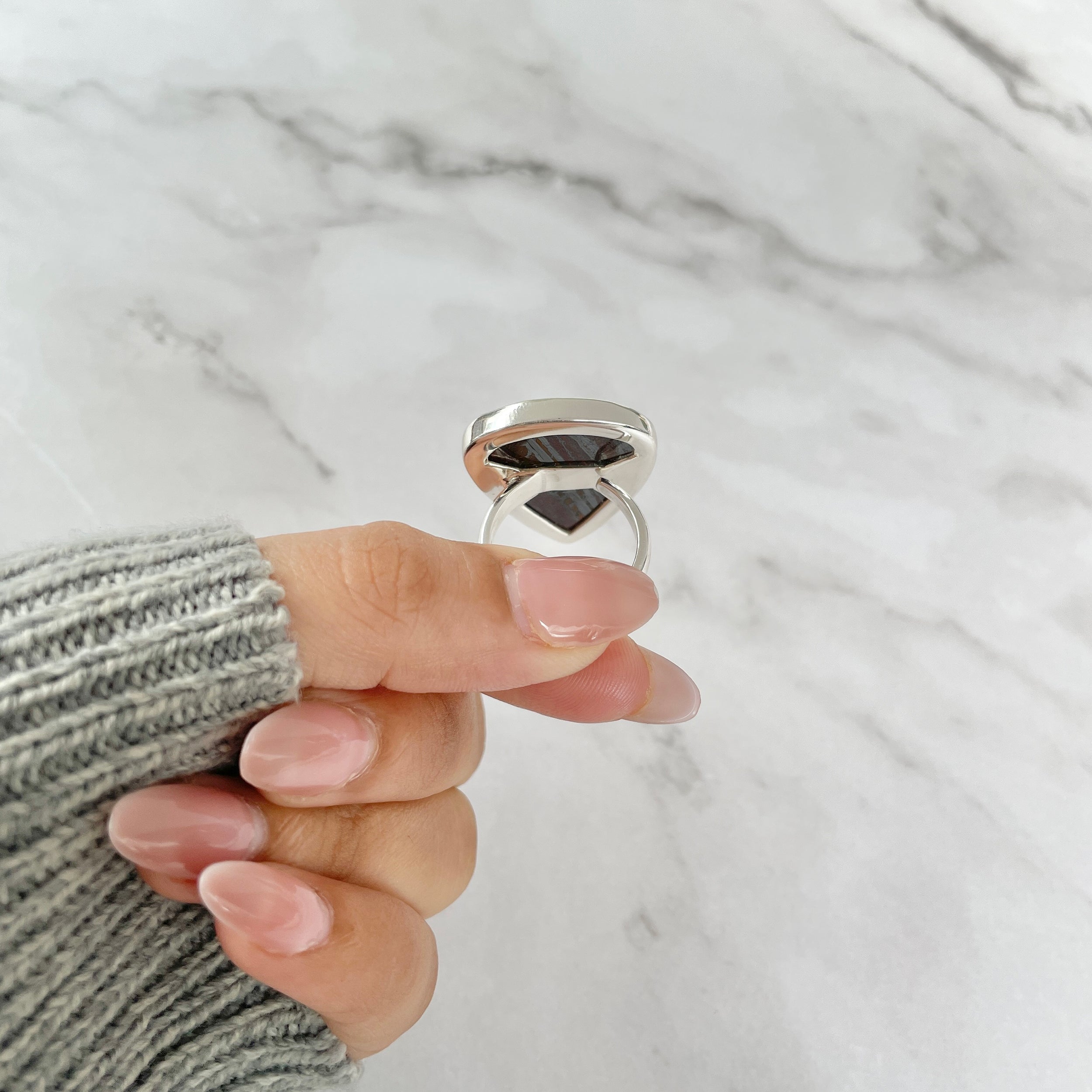 Iron Tiger Eye Ring-(ITE-R-31.)