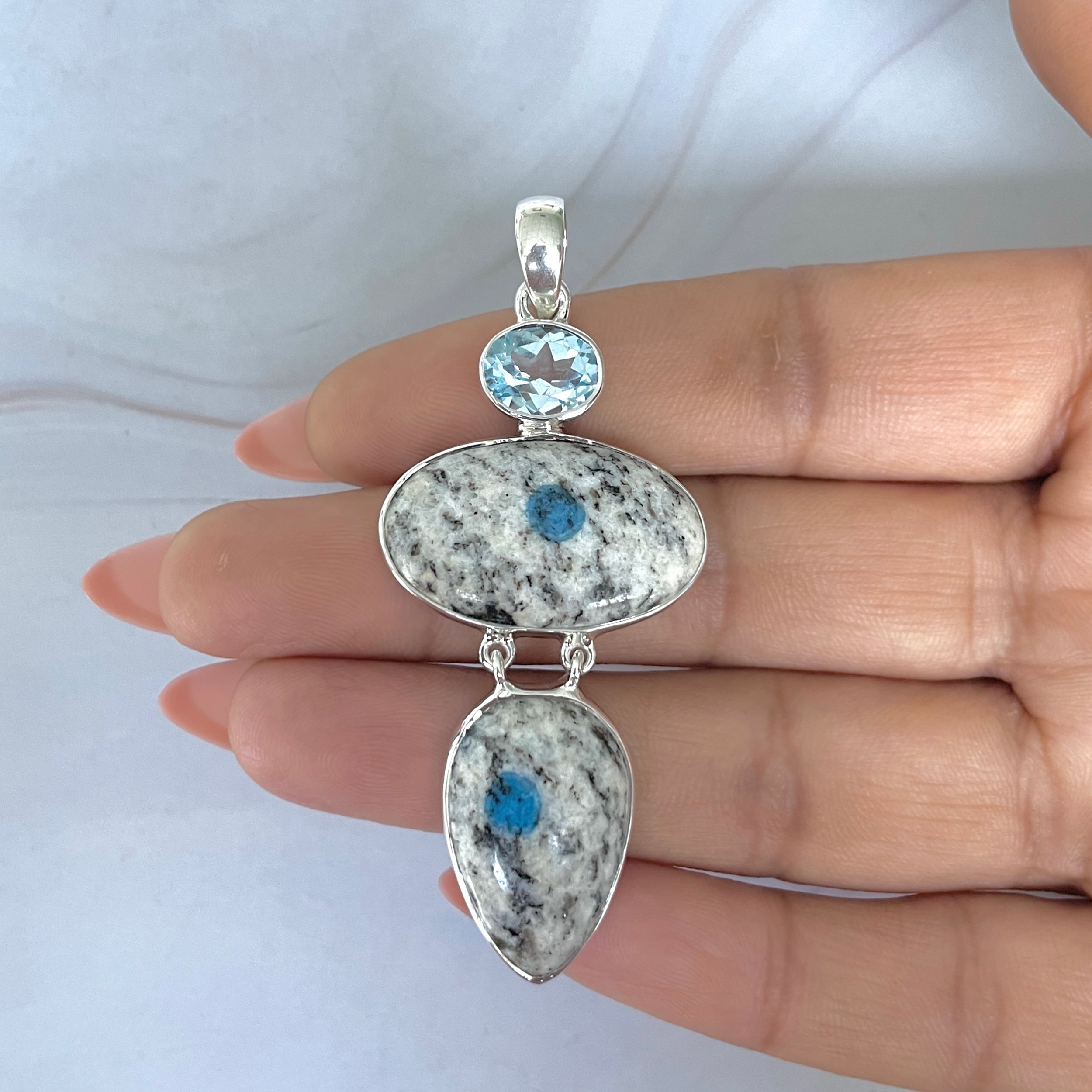 K2 Jasper Pendant-(K2J-P-118.)