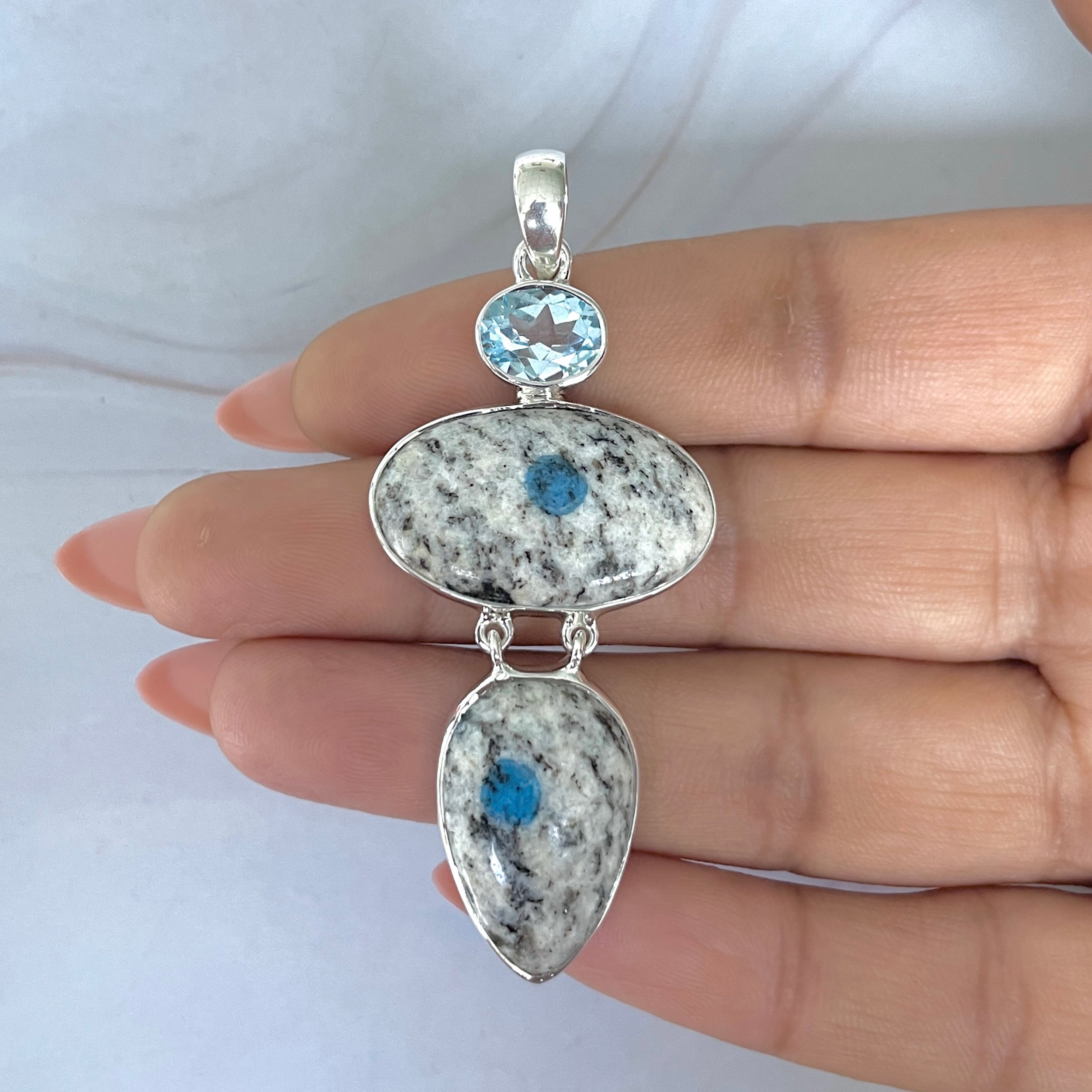 K2 Jasper Pendant-(K2J-P-118.)