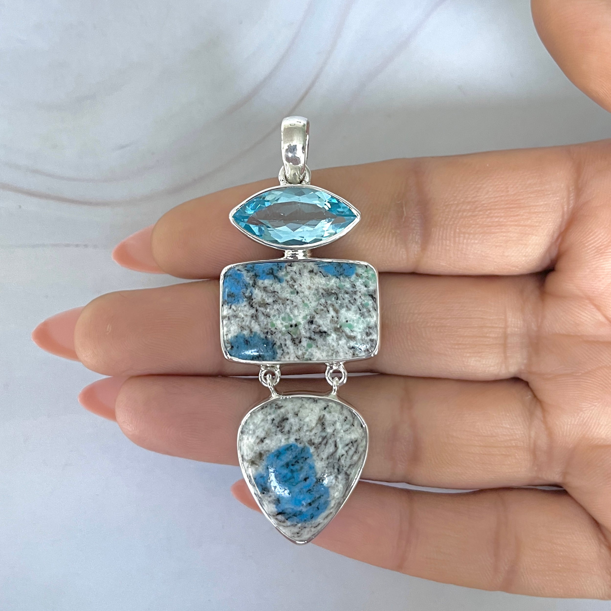 K2 Jasper Pendant-(K2J-P-120.)