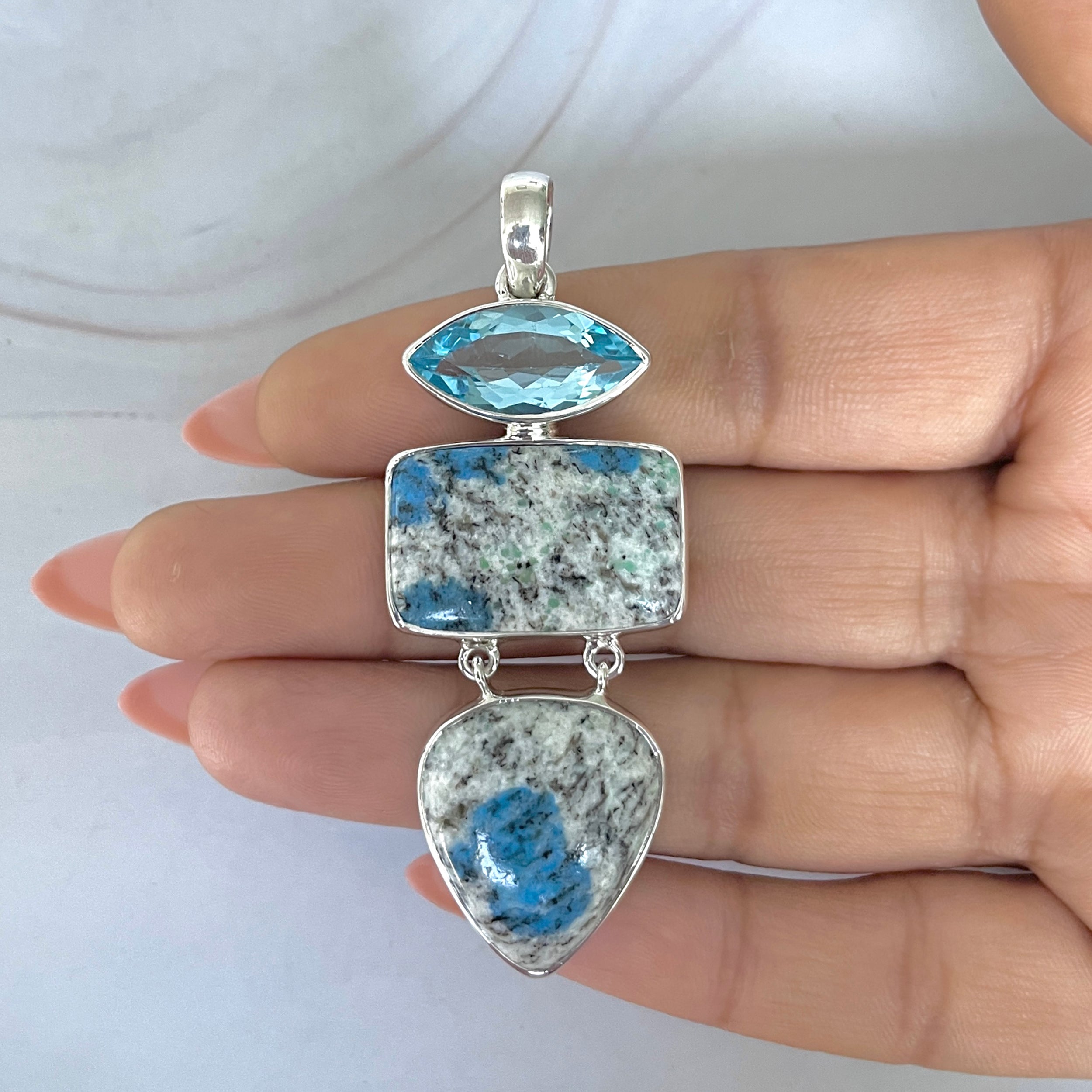 K2 Jasper Pendant-(K2J-P-120.)