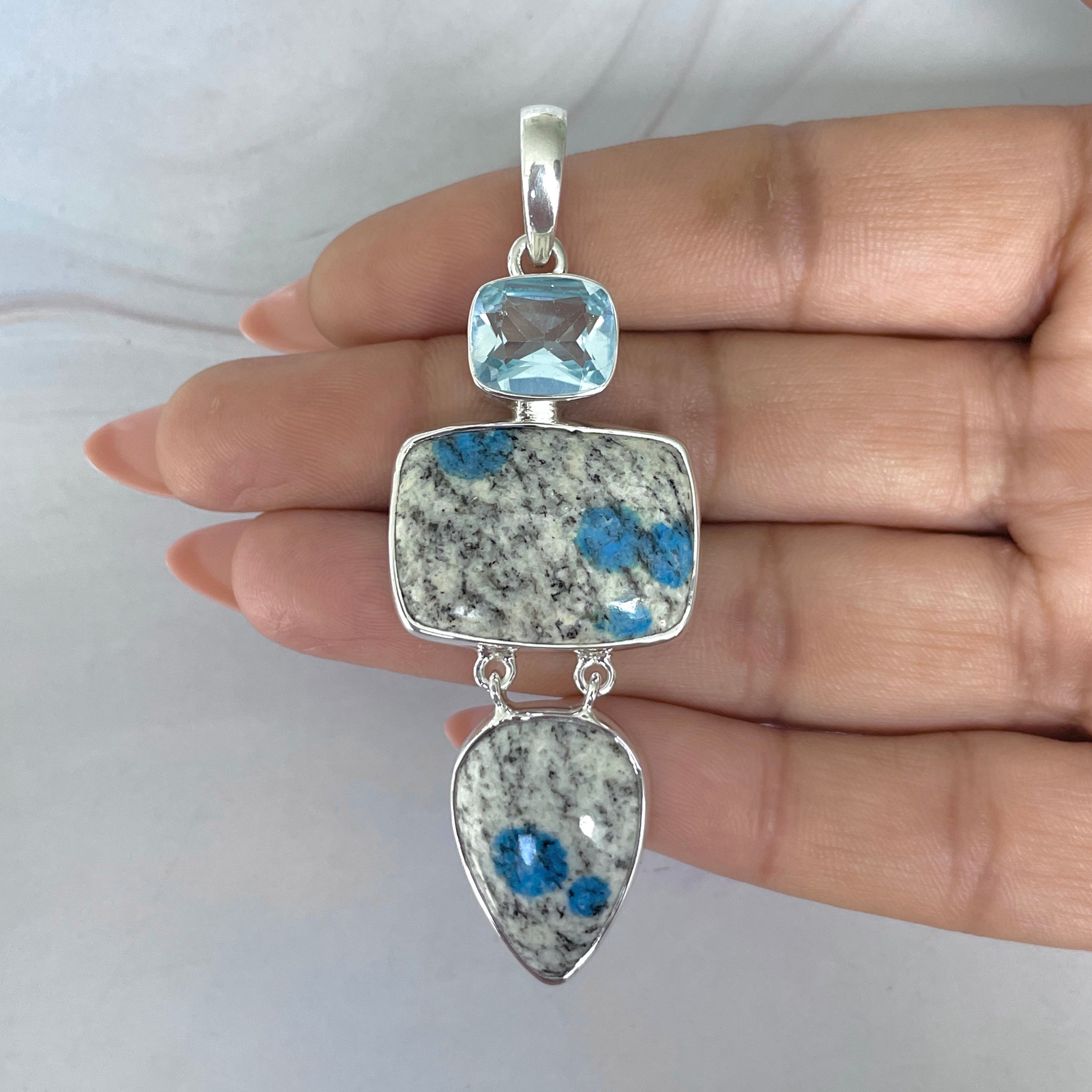 K2 Jasper Pendant-(K2J-P-124.)