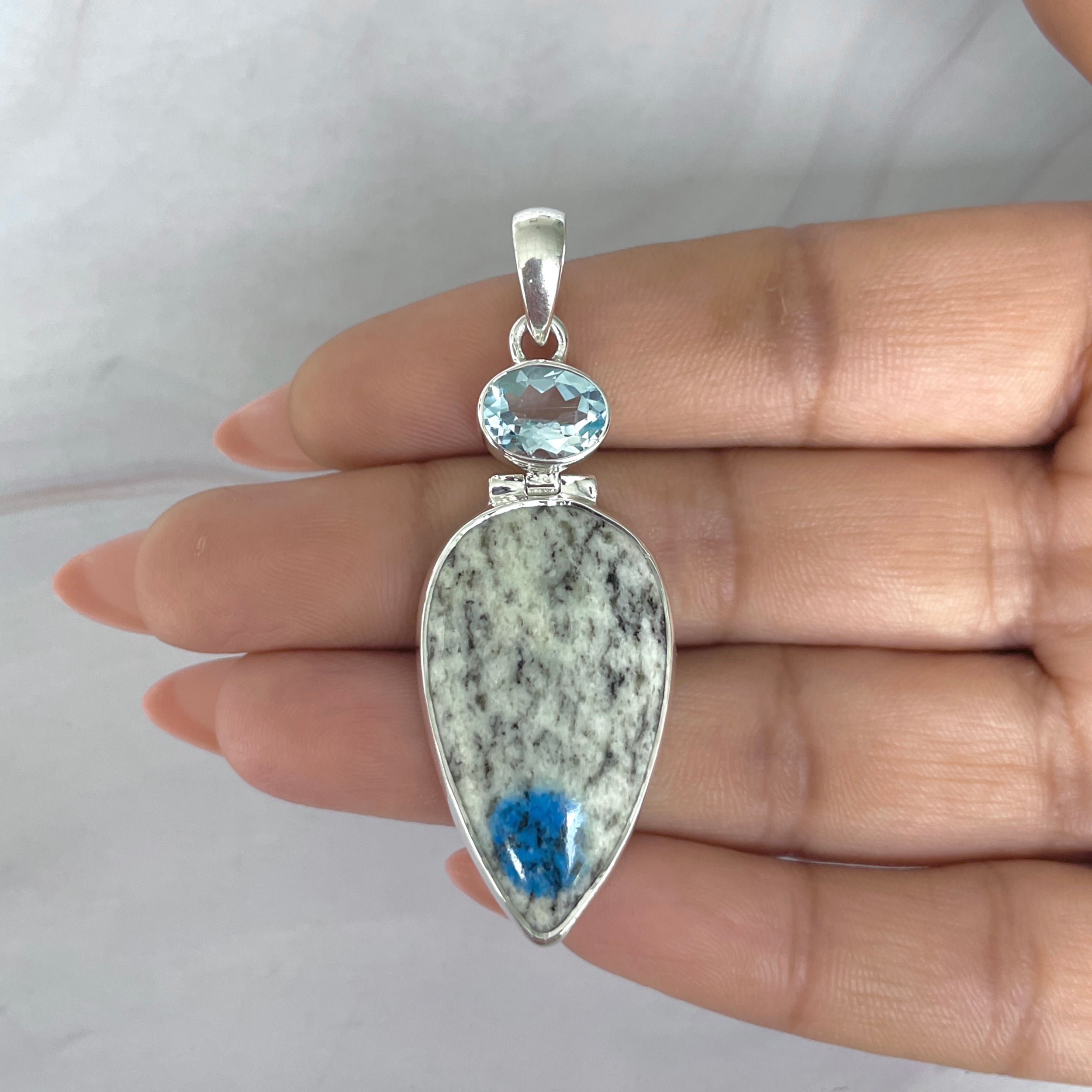 K2 Jasper Pendant-(K2J-P-128.)