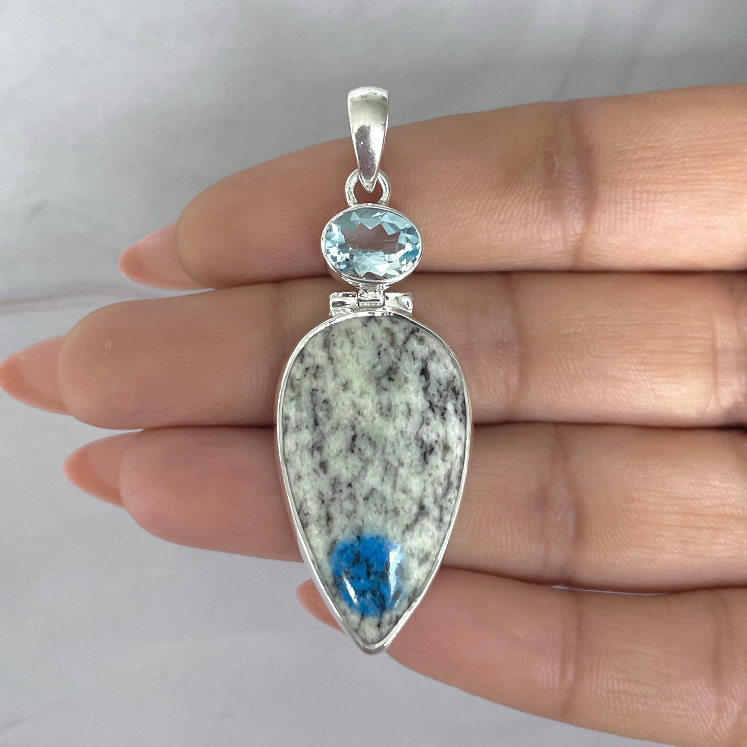 K2 Jasper Pendant-(K2J-P-128.)