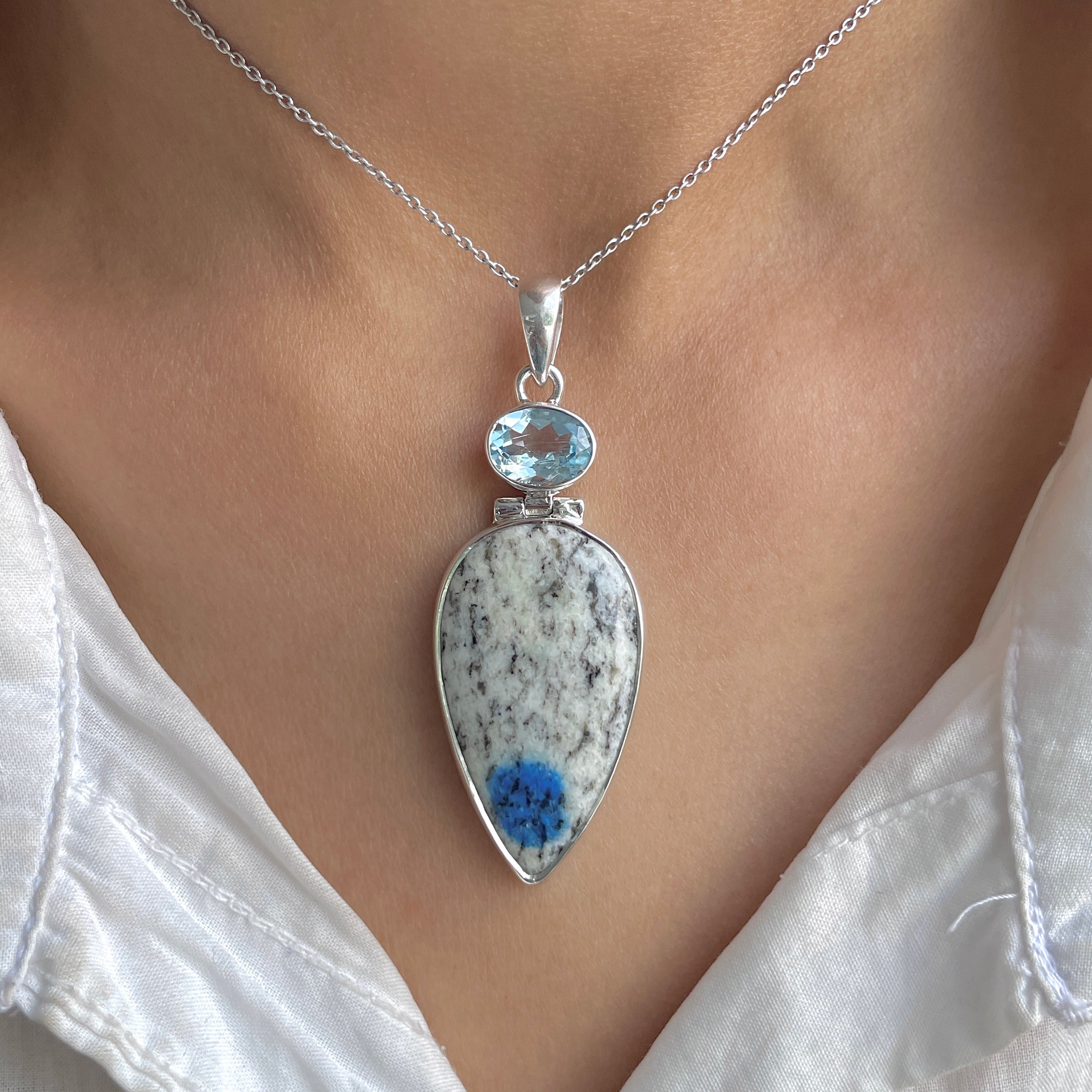 K2 Jasper Pendant-(K2J-P-128.)
