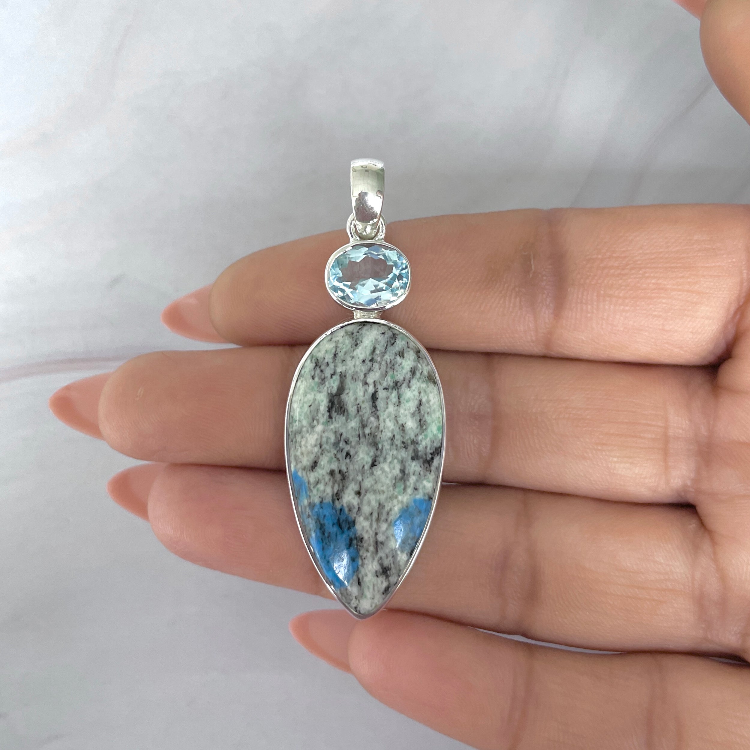 K2 Jasper Pendant-(K2J-P-129.)
