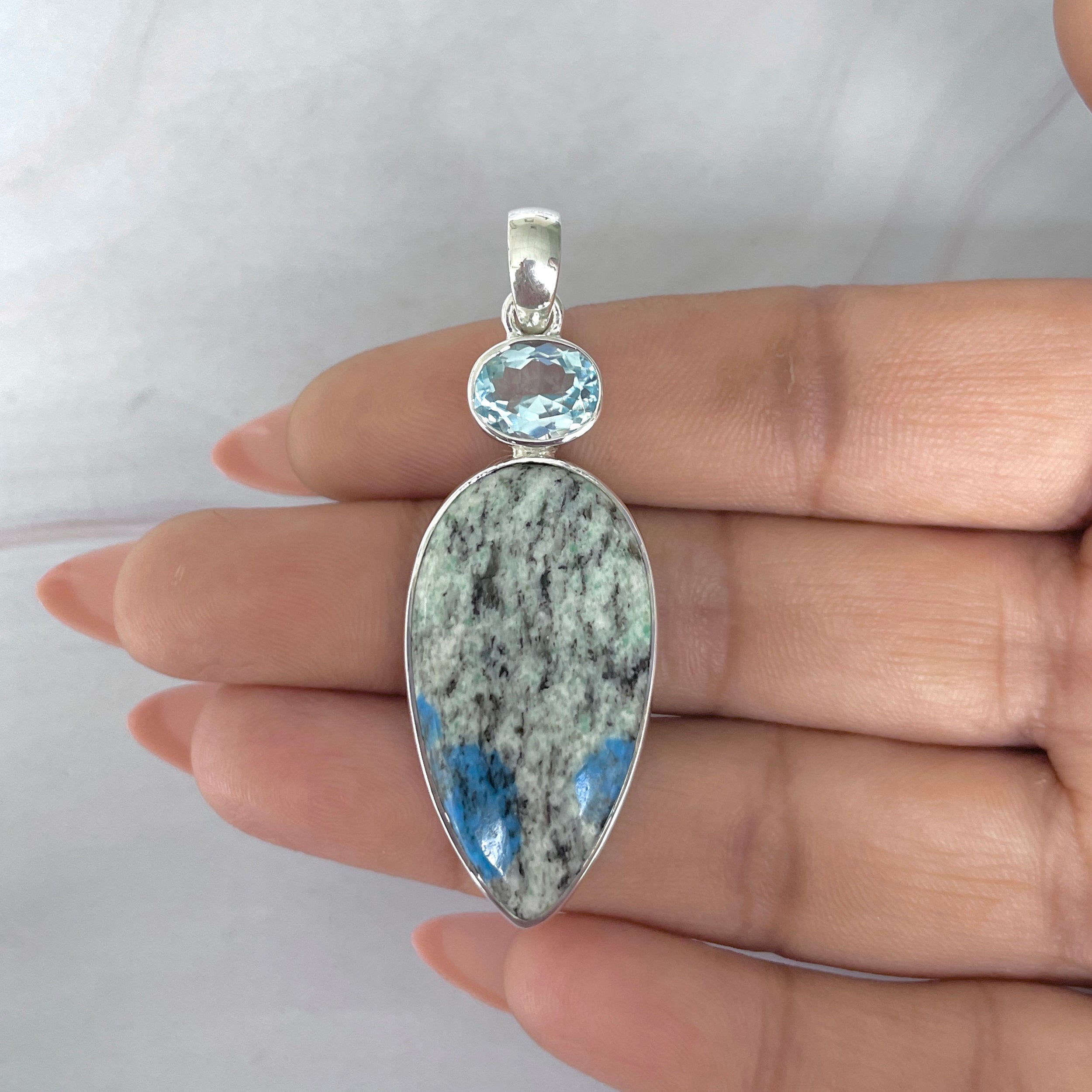 K2 Jasper Pendant-(K2J-P-129.)