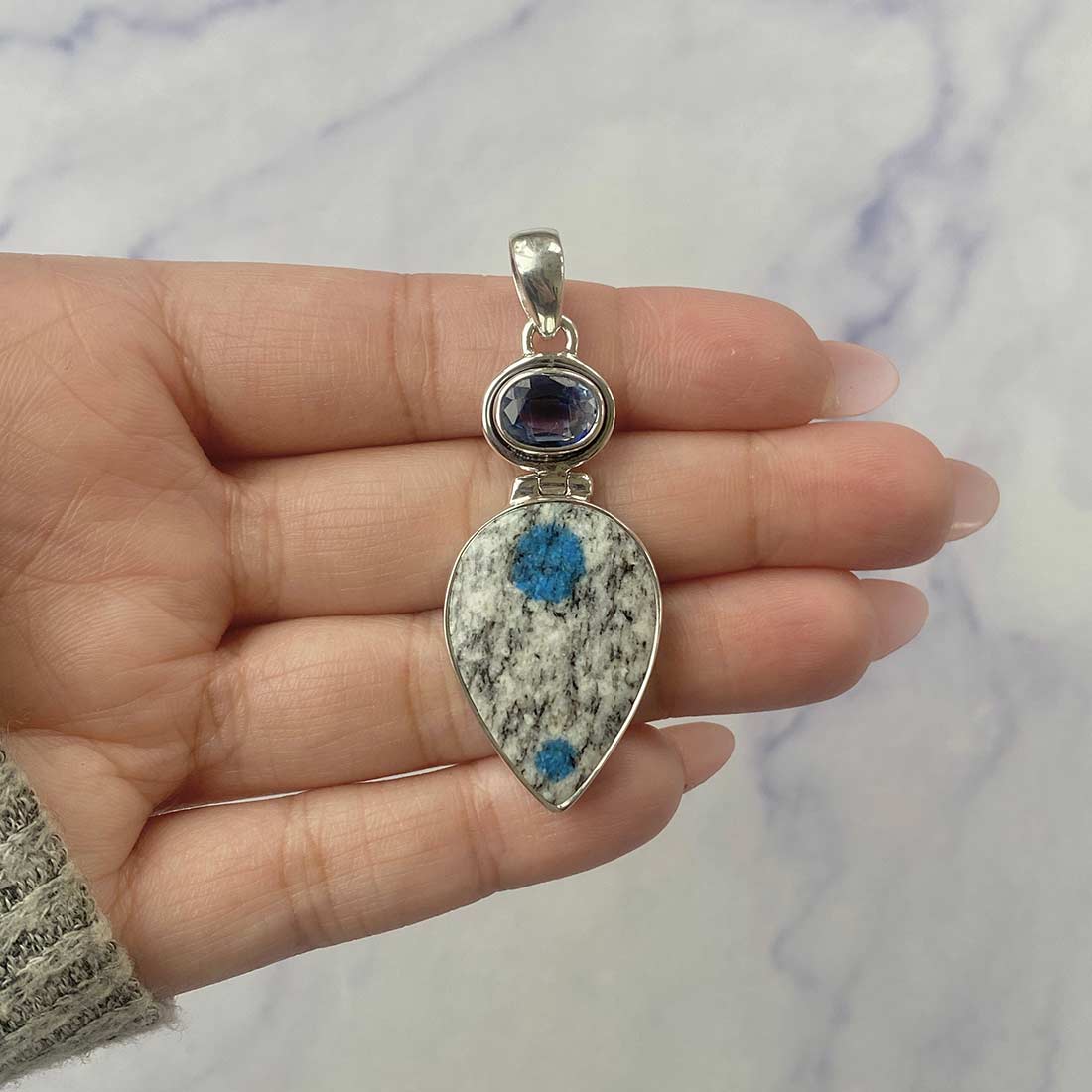K2 Jasper Pendant-(K2J-P-38.)