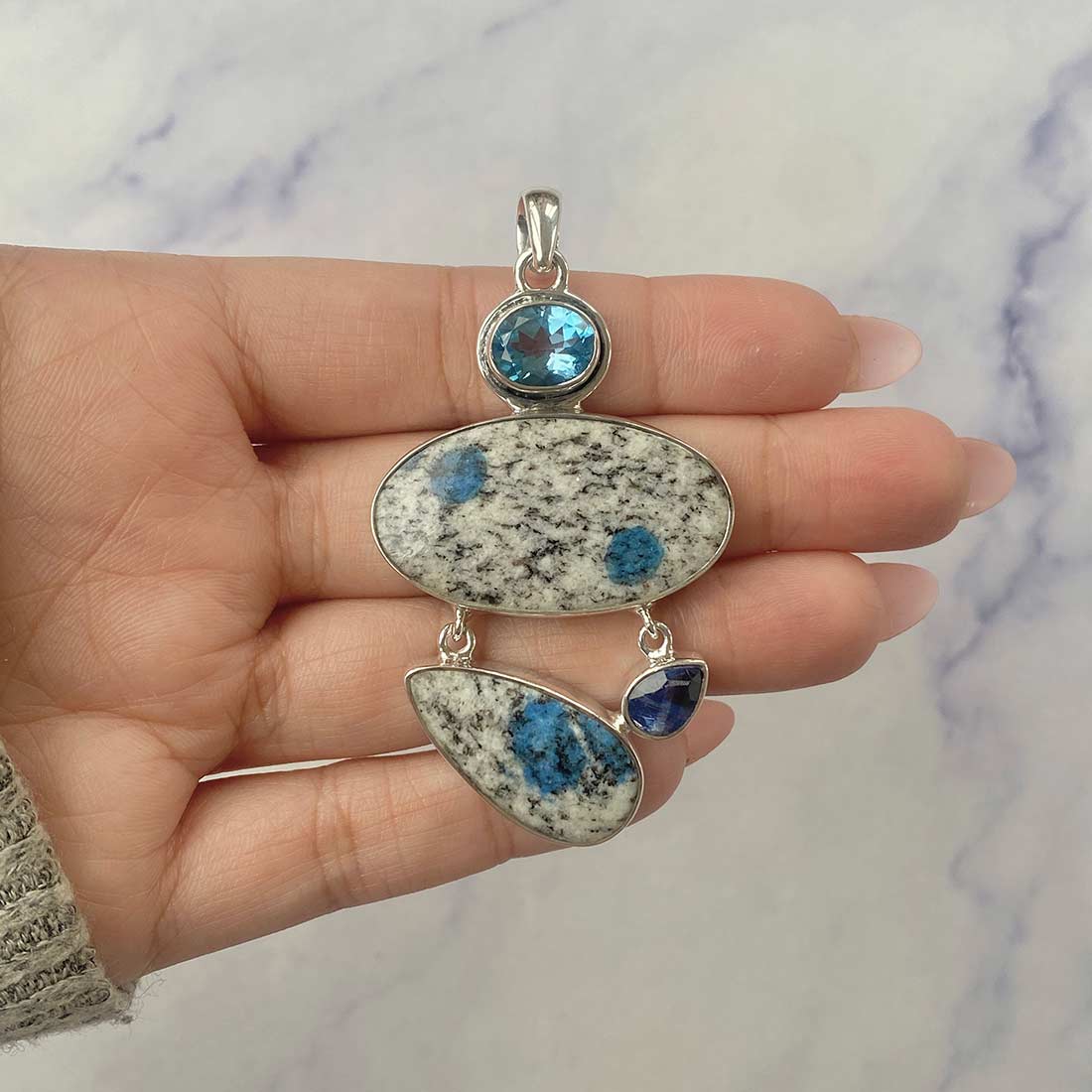 K2 Jasper Pendant-(K2J-P-40.)