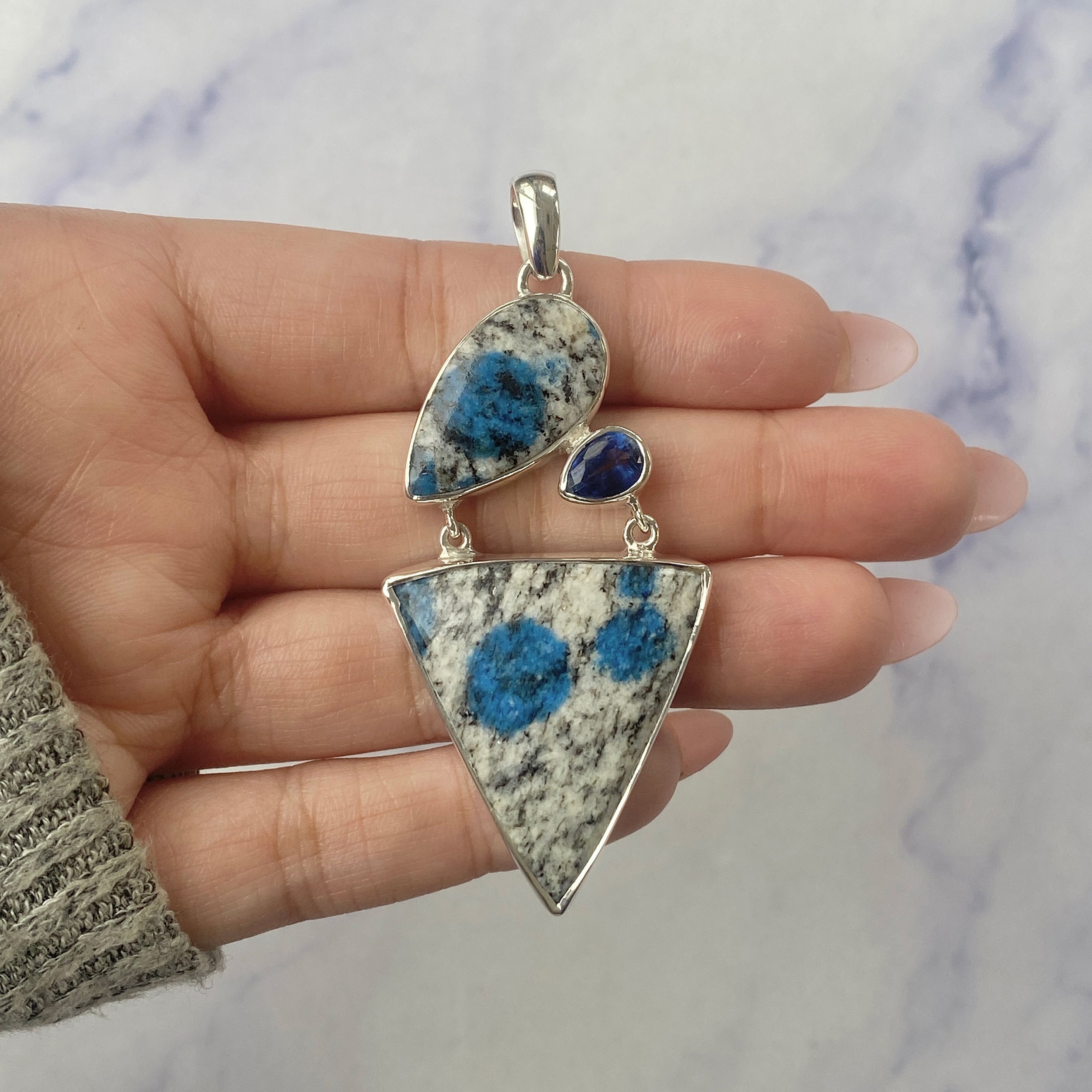 K2 Jasper Pendant-(K2J-P-42.)