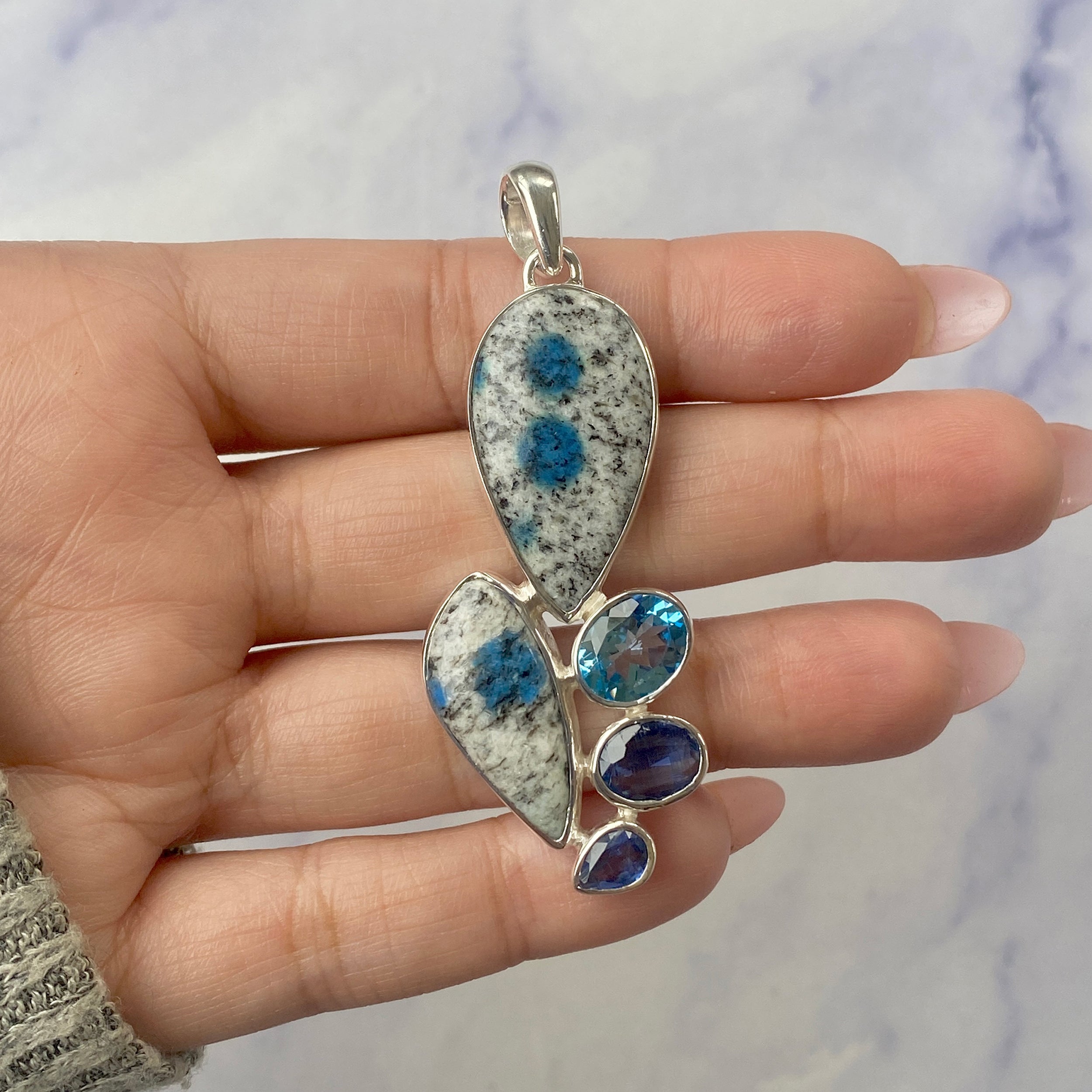 K2 Jasper Pendant-(K2J-P-46.)
