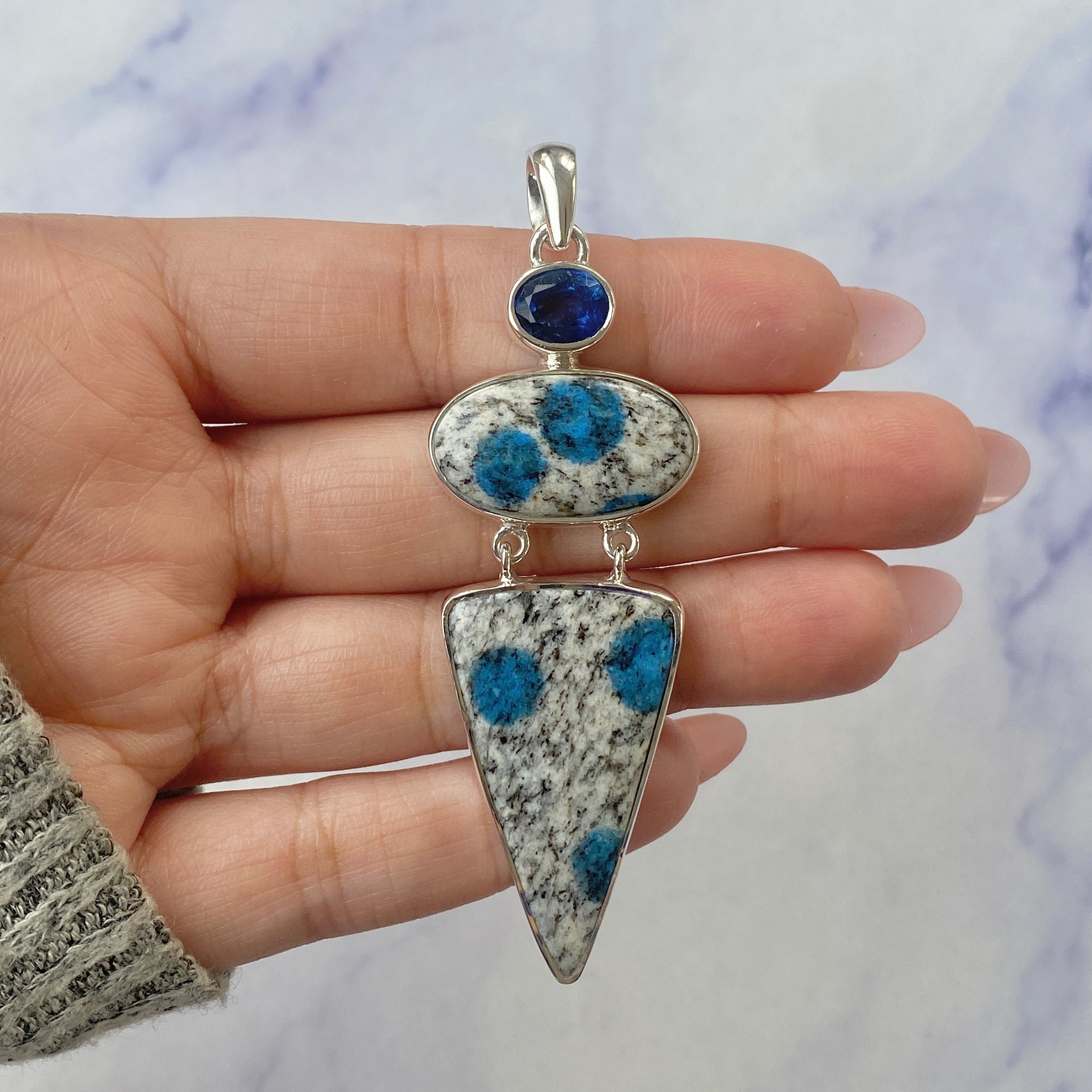 K2 Jasper Pendant-(K2J-P-55.)