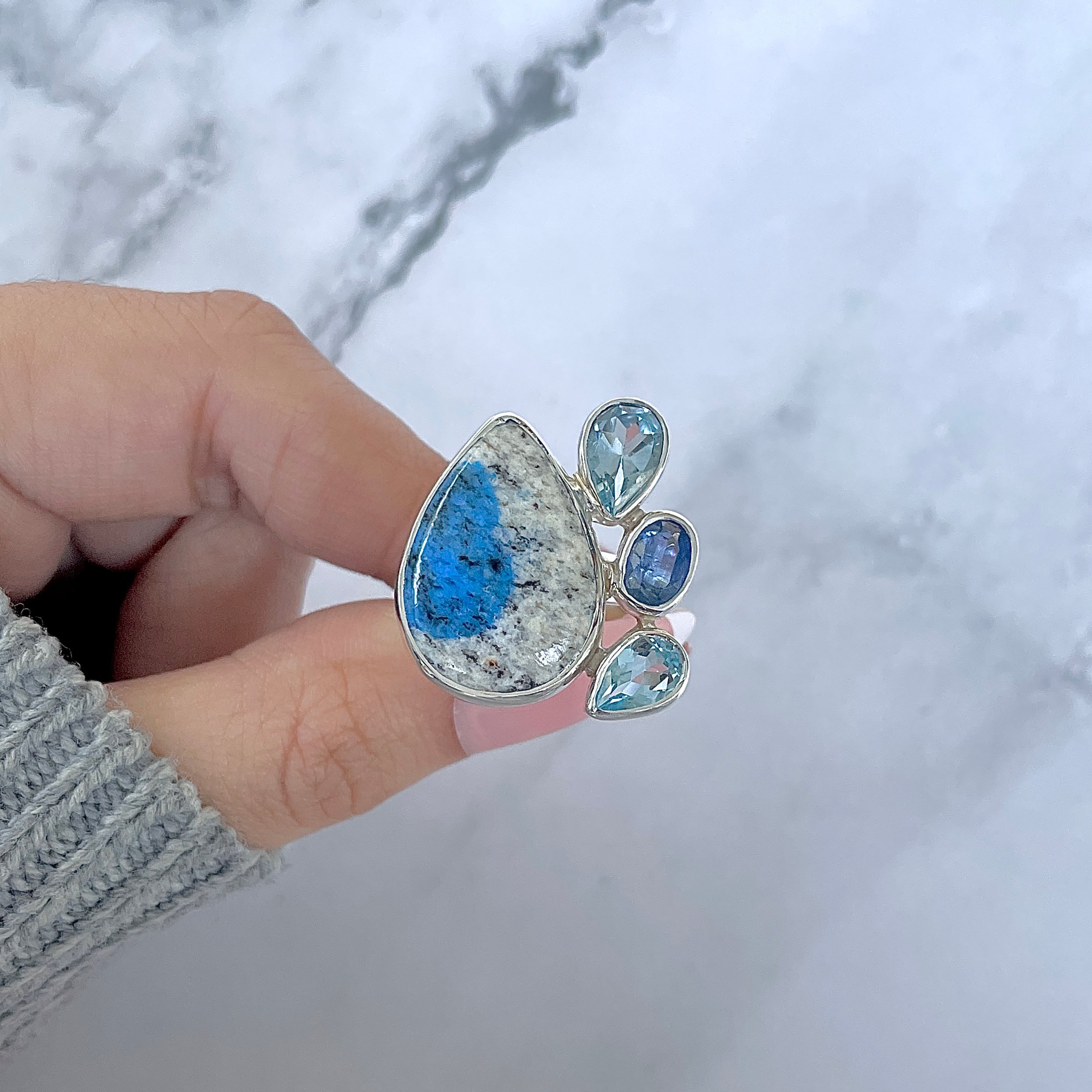 K2 Jasper Adjustable Ring-(K2J-R-58.)