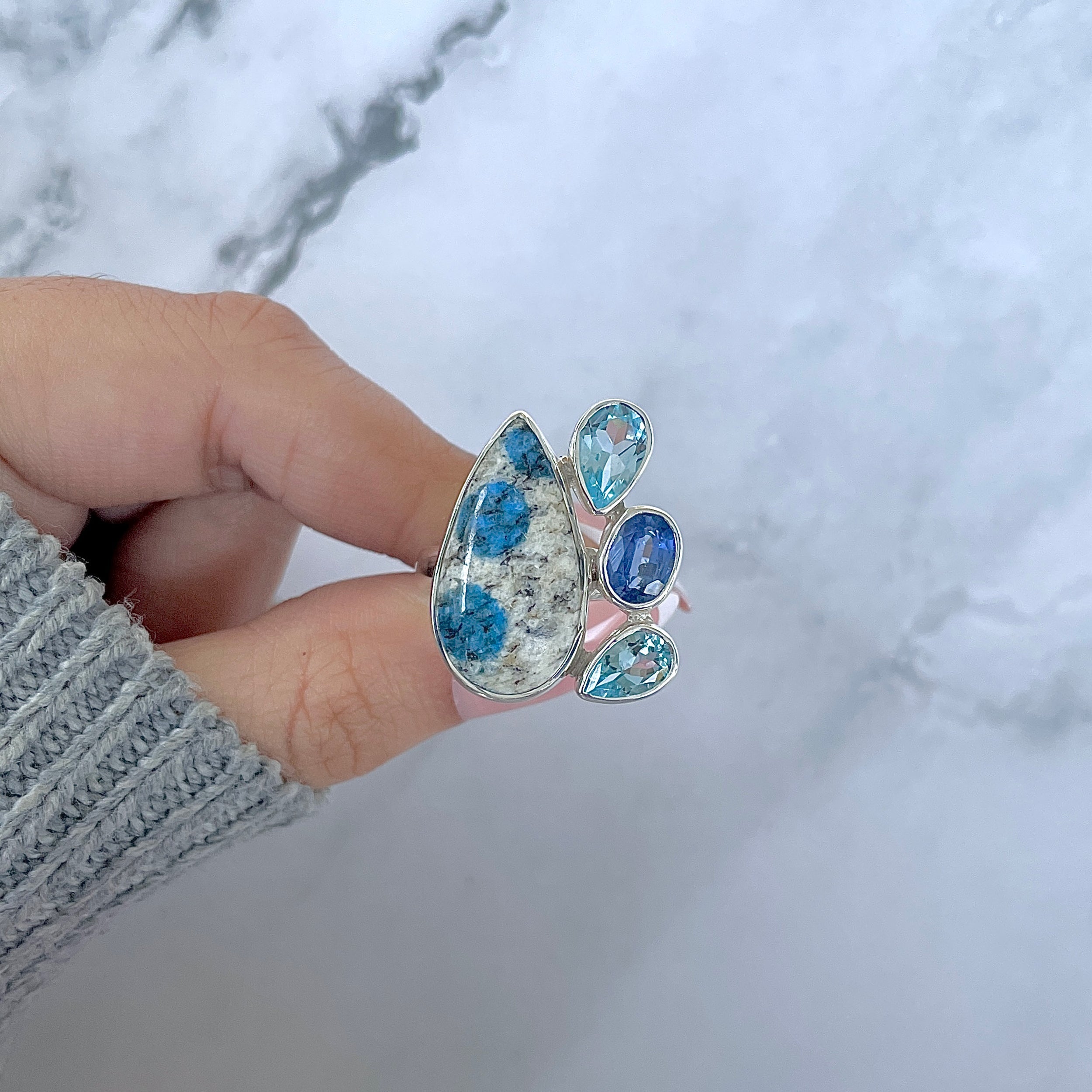 K2 Jasper Adjustable Ring-(K2J-R-61.)