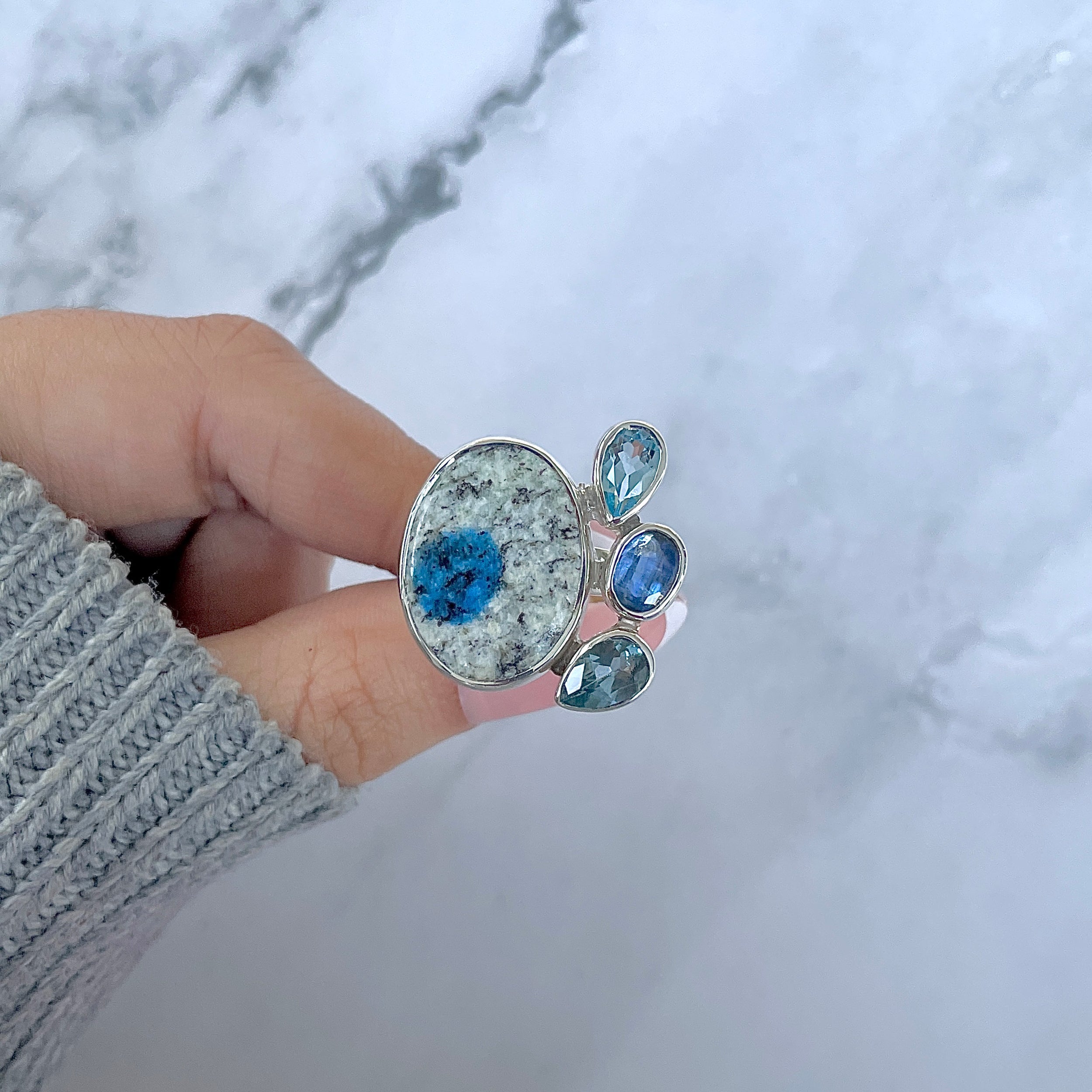K2 Jasper Adjustable Ring-(K2J-R-62.)