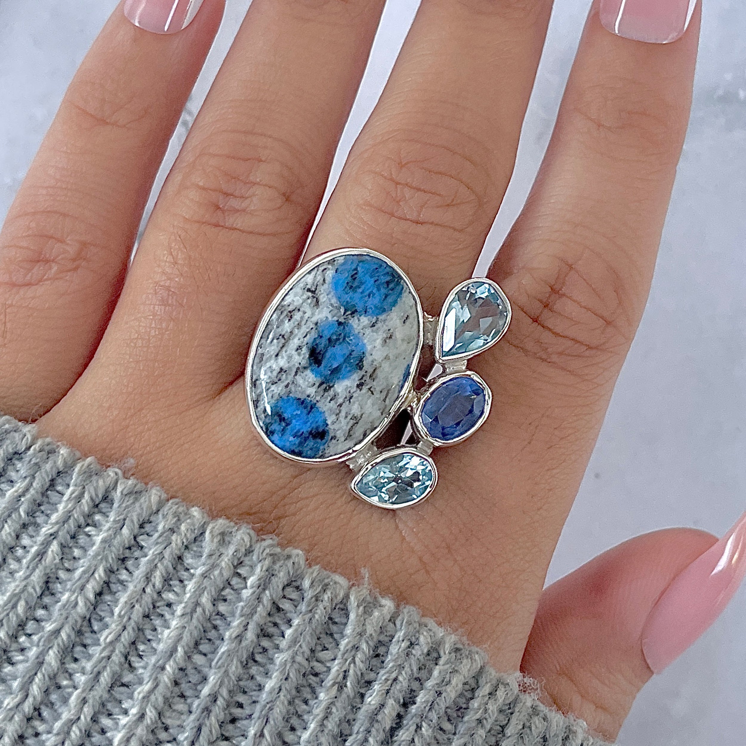 K2 Jasper Adjustable Ring-(K2J-R-63.)