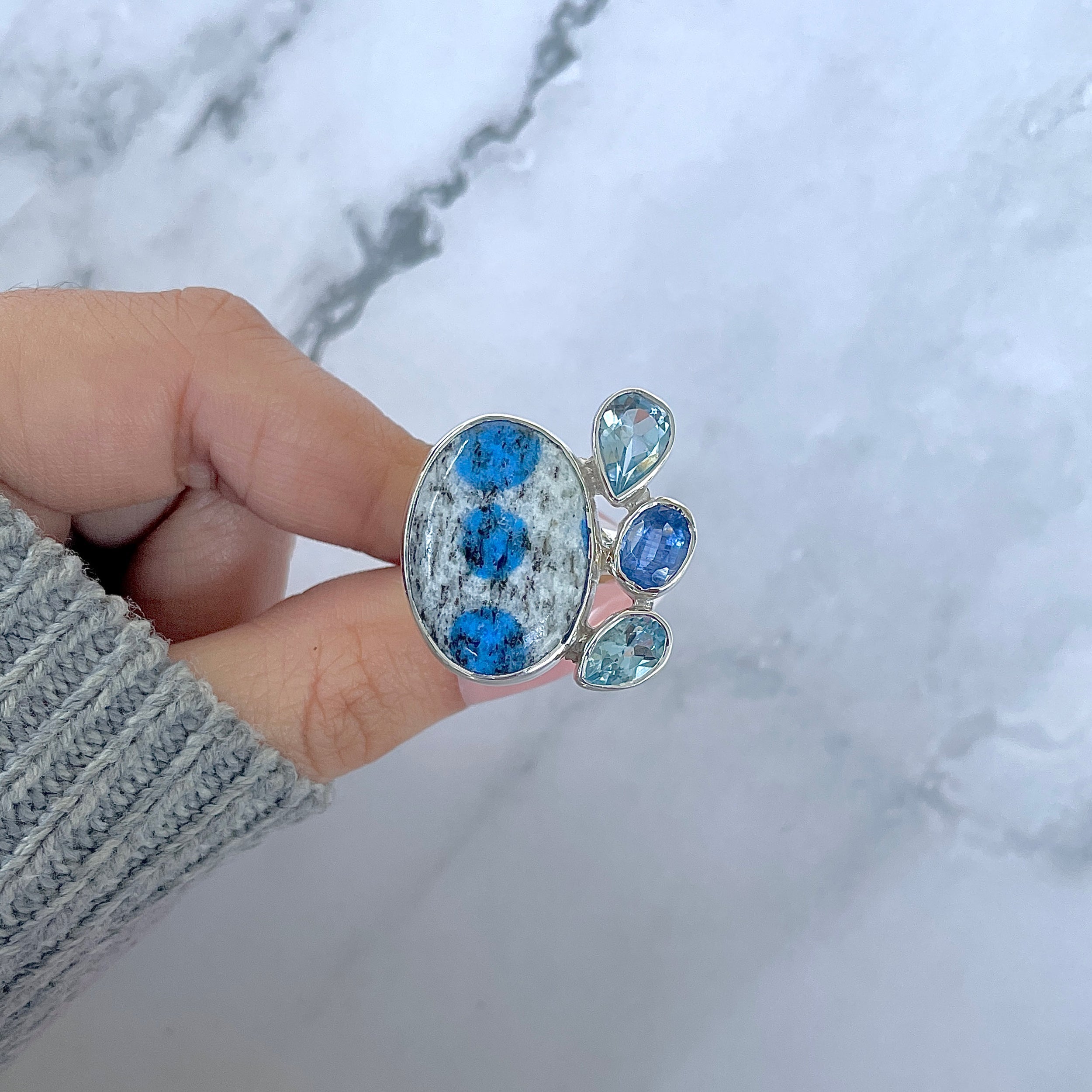K2 Jasper Adjustable Ring-(K2J-R-63.)