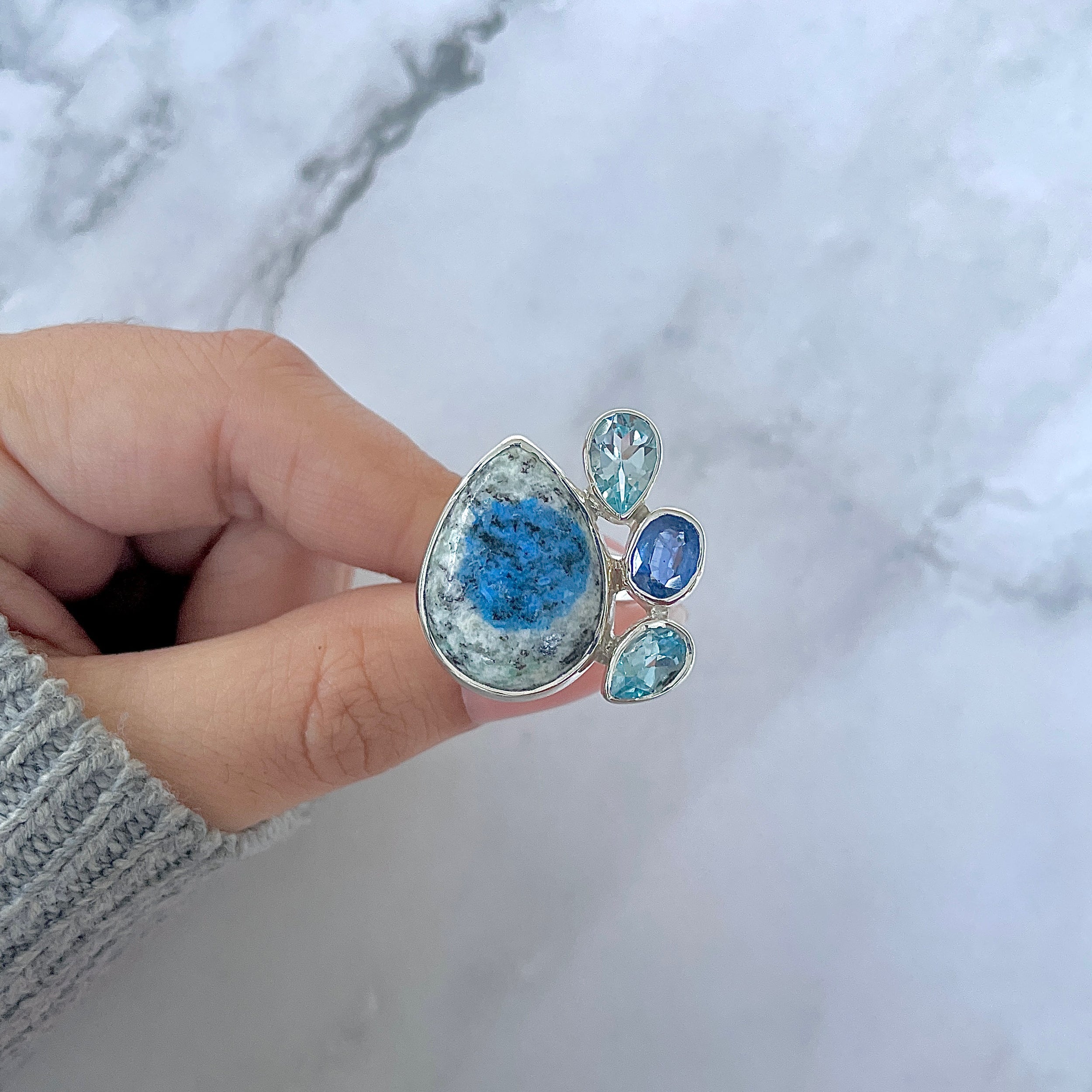 K2 Jasper Adjustable Ring-(K2J-R-65.)