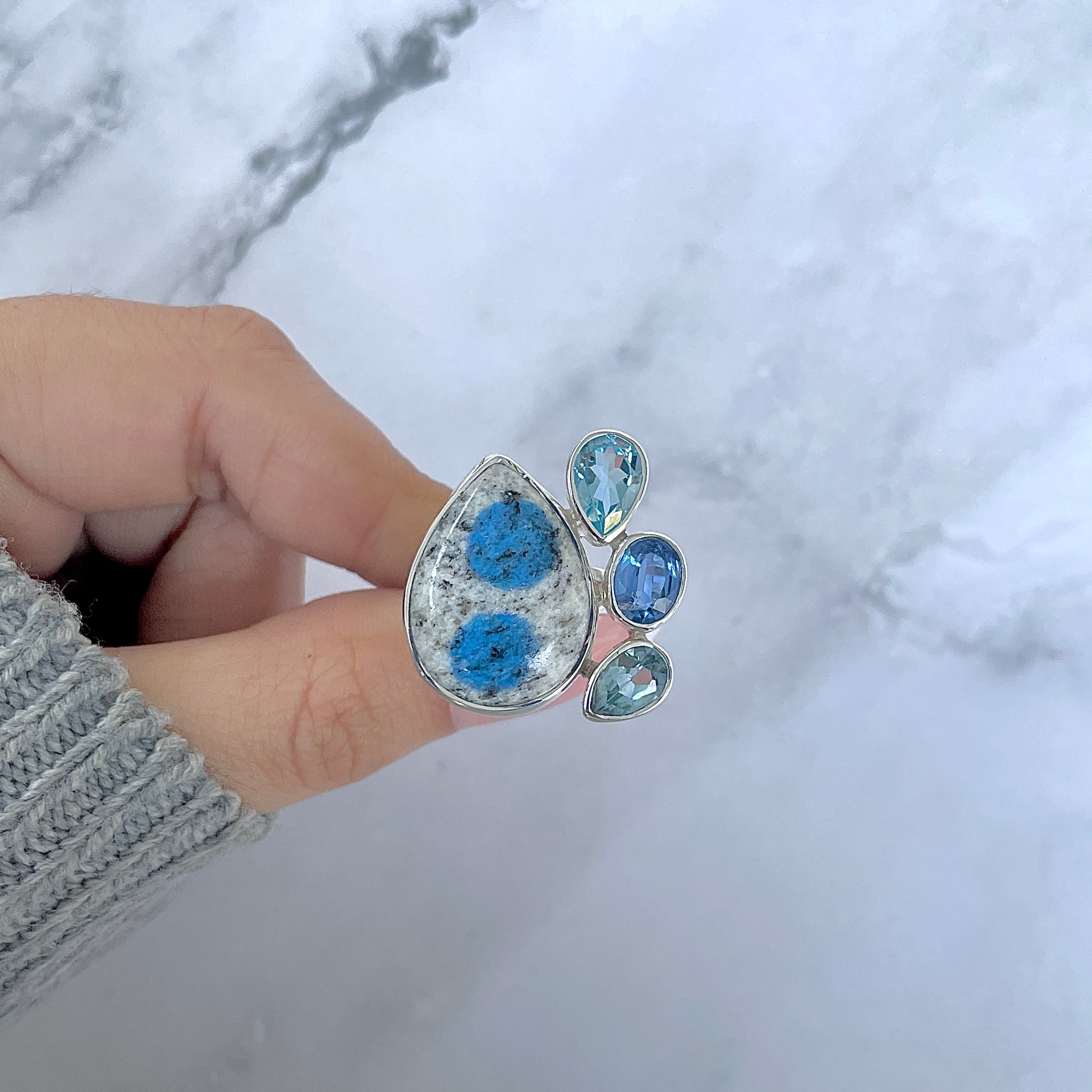 K2 Jasper Adjustable Ring-(K2J-R-68.)