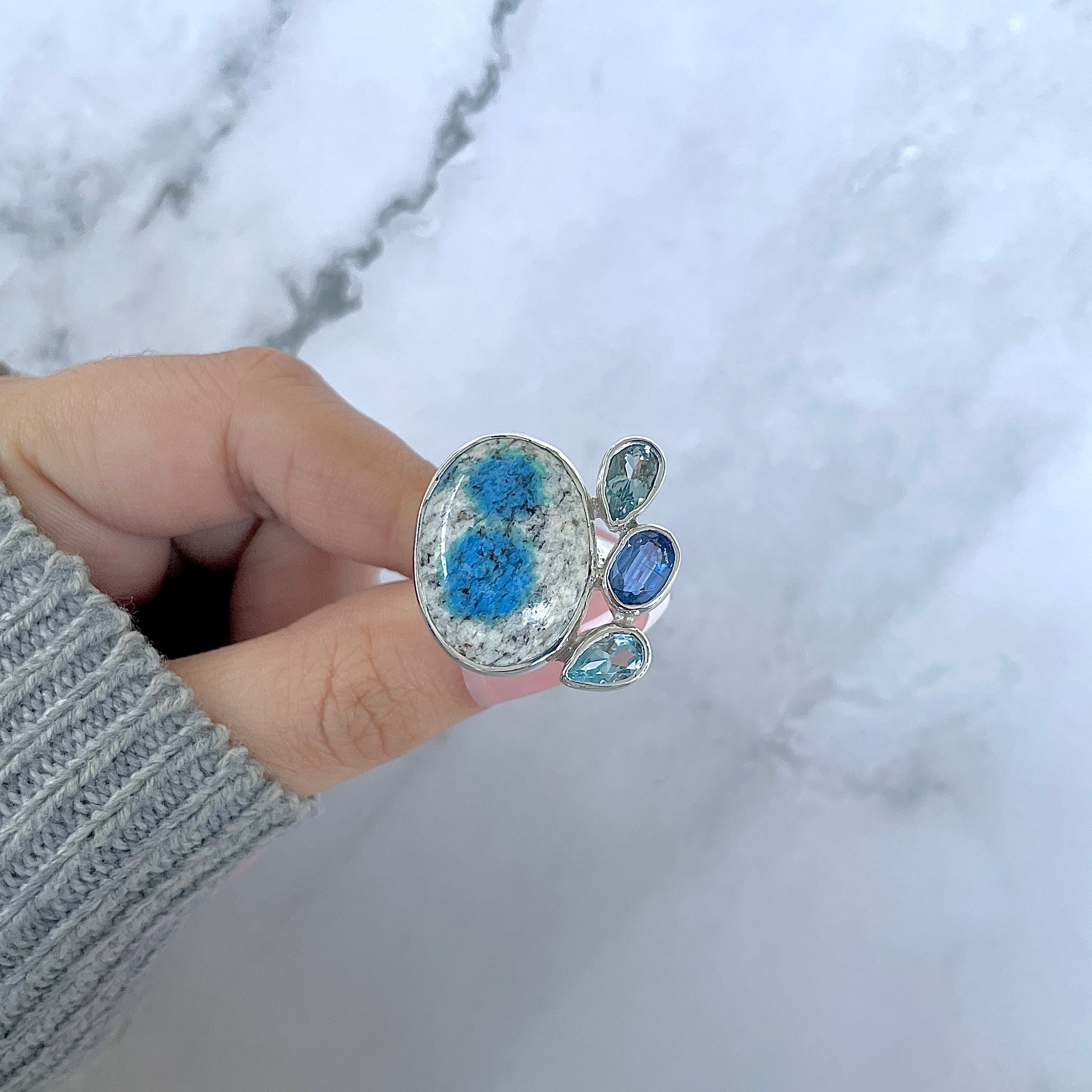 K2 Jasper Adjustable Ring-(K2J-R-70.)