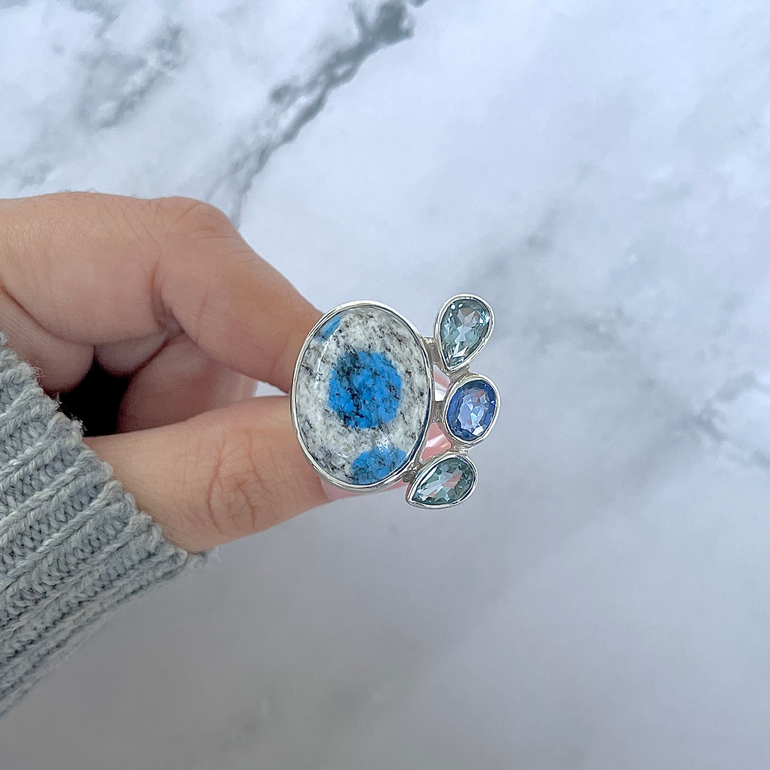 K2 Jasper Adjustable Ring-(K2J-R-72.)